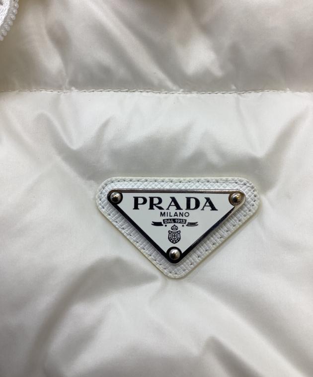 中古・古着通販】PRADA (プラダ) コンバーチブル クロップド ダウン