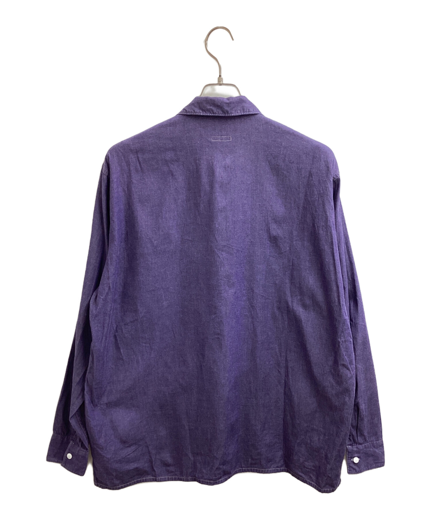 中古・古着通販】COMOLI (コモリ) open collar shirt / オープンカラー