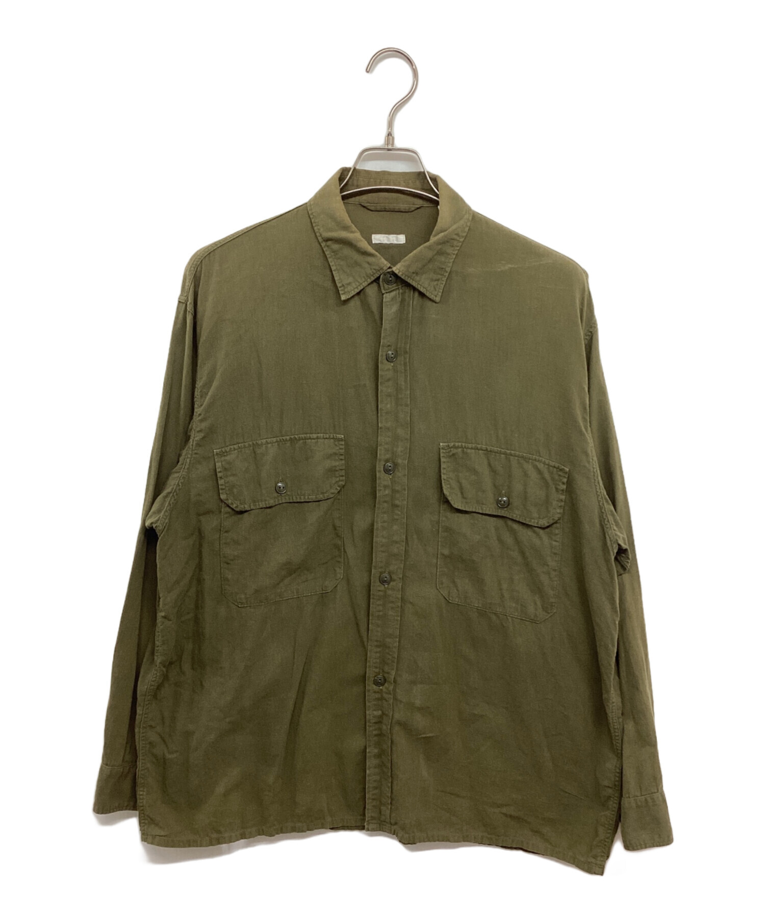 中古・古着通販】COMOLI (コモリ) ベタシャン CPOシャツ T01-02011