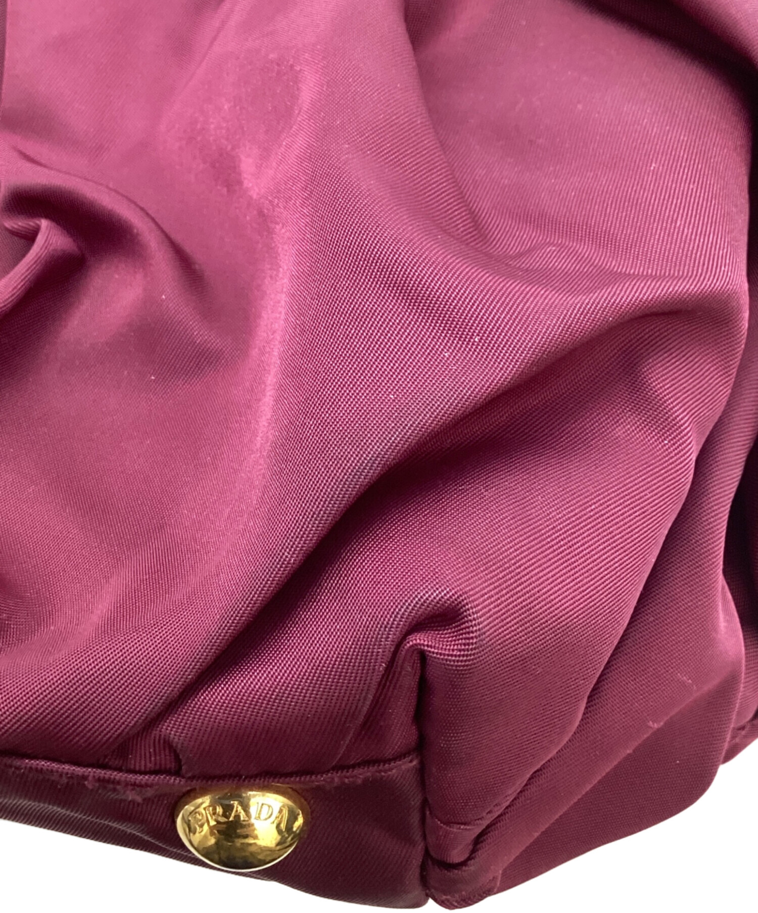 中古・古着通販】PRADA (プラダ) フリルバッグ BN1701 ピンク