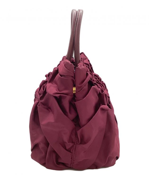 PRADA♡フリルバッグ 最新 PRADA フリルバッグ PRADA フリルデザイン