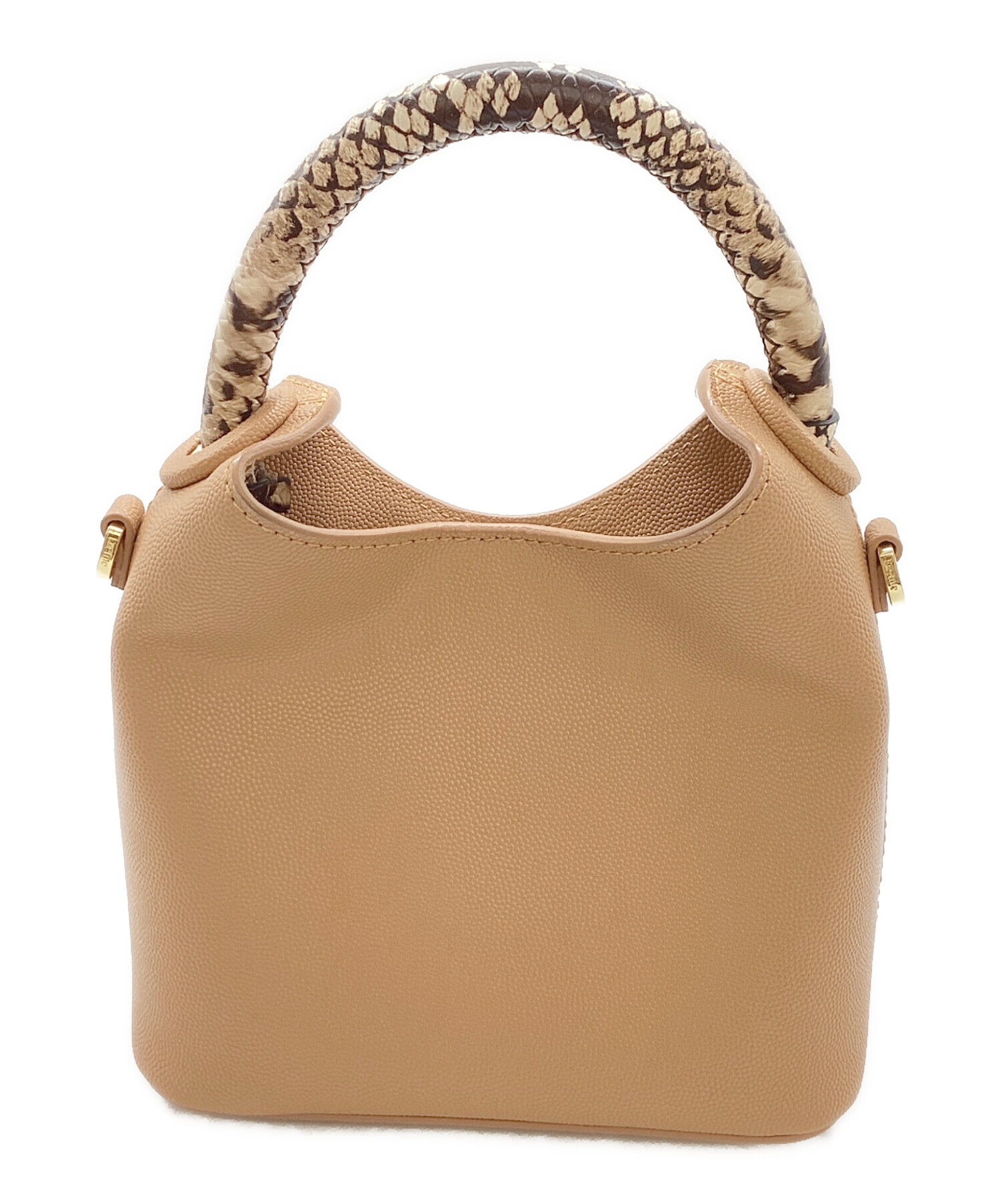 elleme（エレメ）RAISIN LTH バッグ S  ムートン 中古・古着通販】CLANE (クラネ) elleme (エレメ) SMALL RAISIN