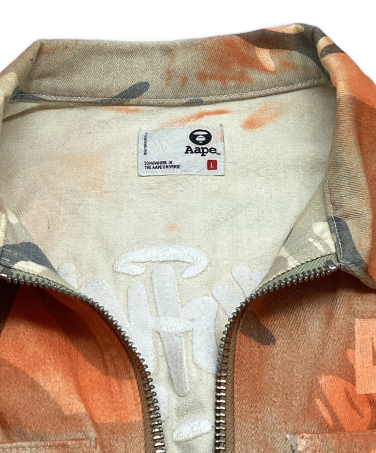 エイプ ライトウェイトジャケット 中古・古着通販】Aape BY A BATHING APE (エーエイプ バイ ア