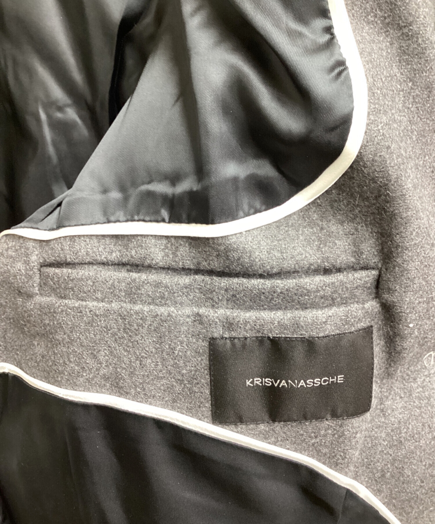 中古・古着通販】KRIS VAN ASSCHE (クリス ヴァン アッシュ) カシミア