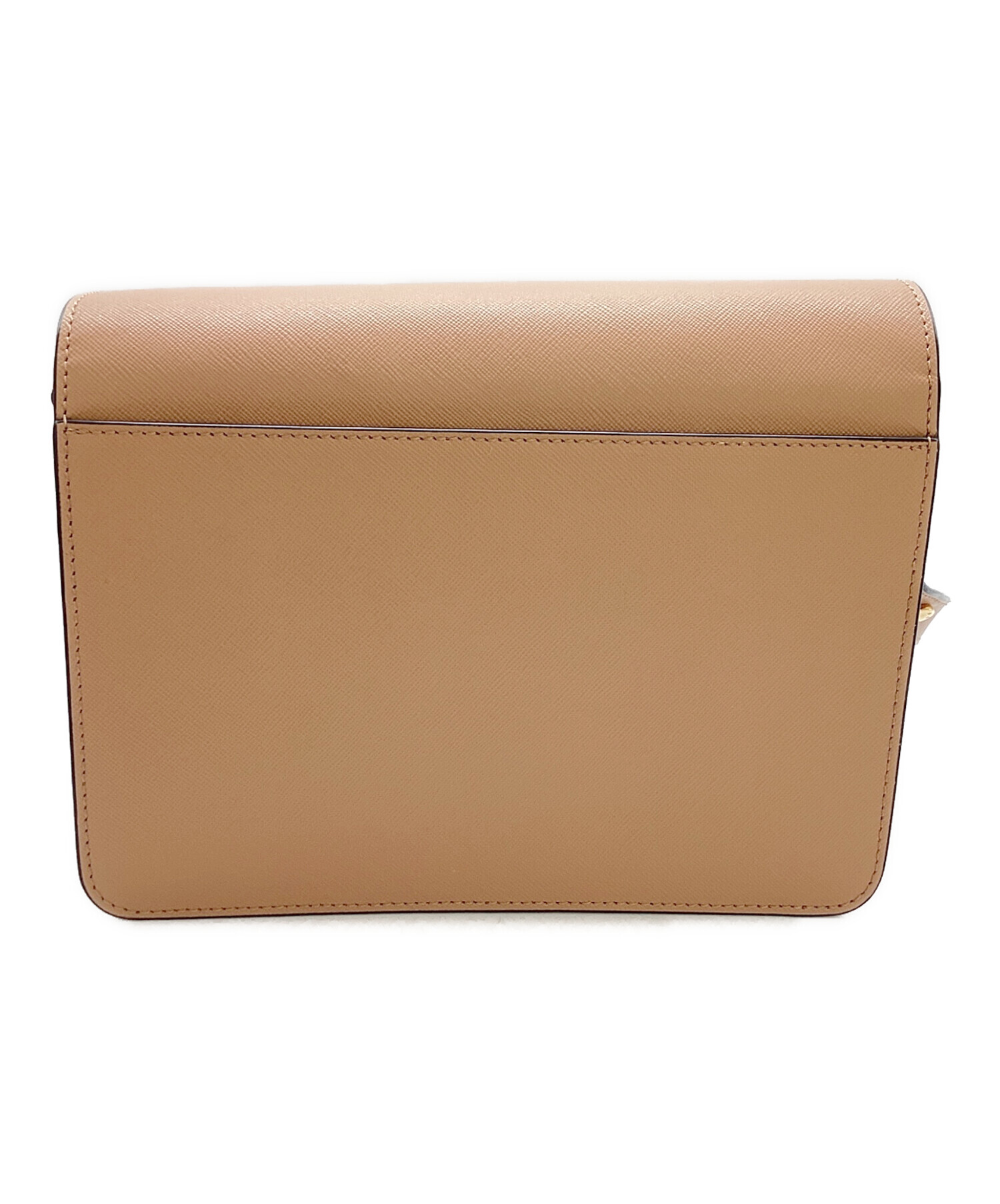 新品　マルニ　トランク　ベージュ系 マルニ Marni TRUNKSOFT トランクソフトミニバッグ レザー ベージュ