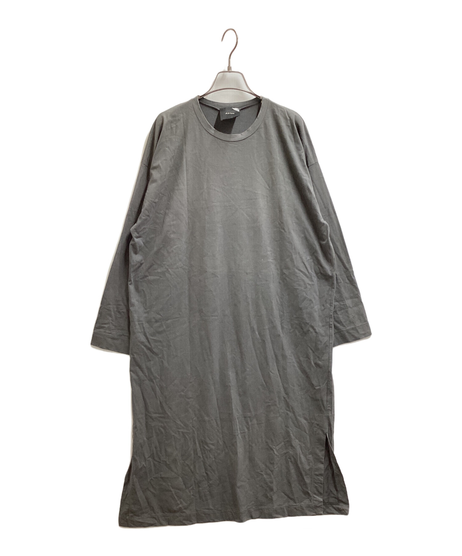 エンデバー 15ポンド4オンス（中古品） 中古・古着通販】ATON (エイトン) 長袖ワンピース / 6930899 グレー