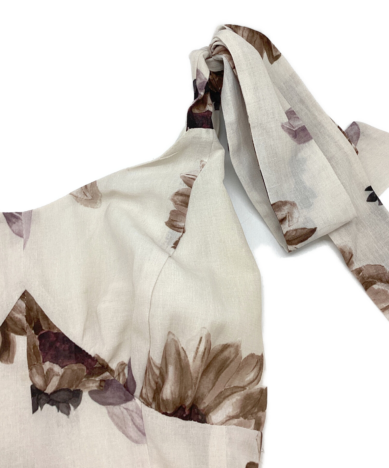 【週末特別価格】Herlipto ひまわりワンピース ブラウン 週末特別価格】Herlipto ひまわりワンピース ブラウン Her lip