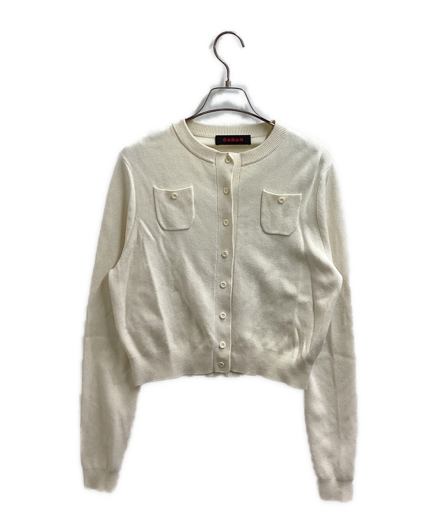 中古・古着通販】CABaN (キャバン) コットンカシミヤ クルーネック 