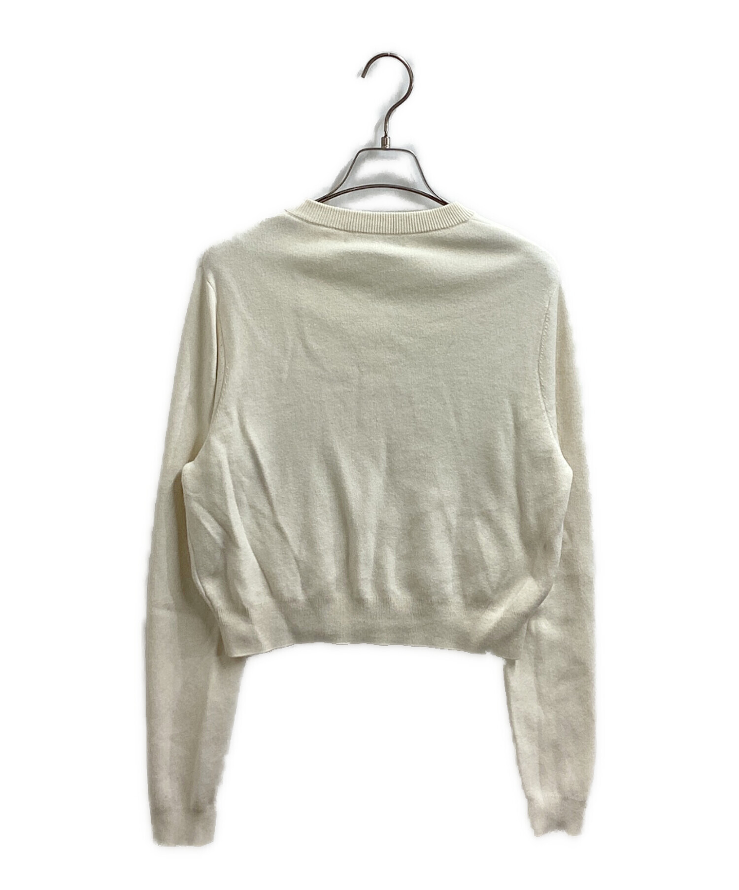 CABaN コットンカシミヤ クルーネックカーディガン xs CABaN コットン