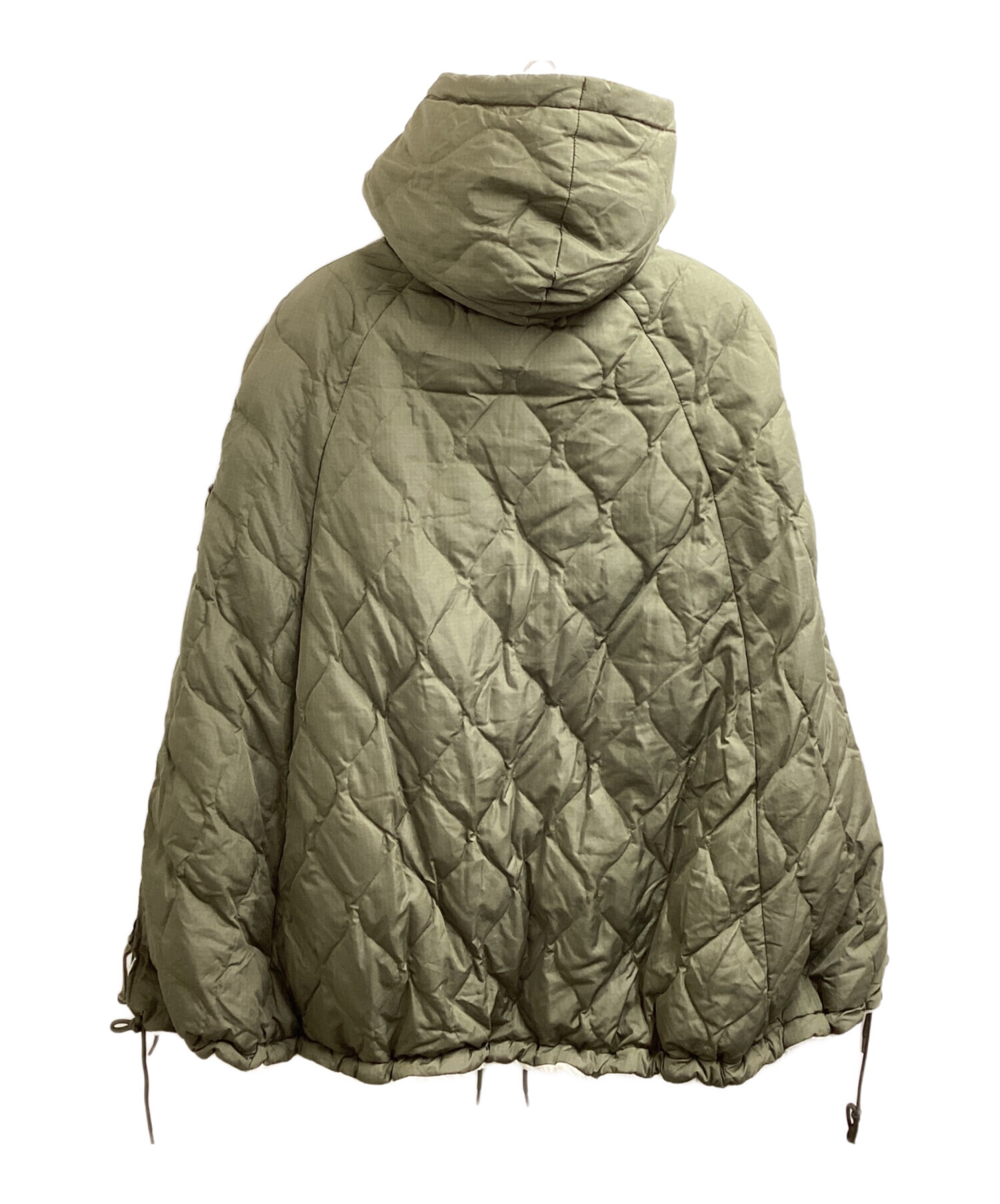 中古・古着通販】TAION (タイオン) ミリタリーダウンポンチョ/TAION