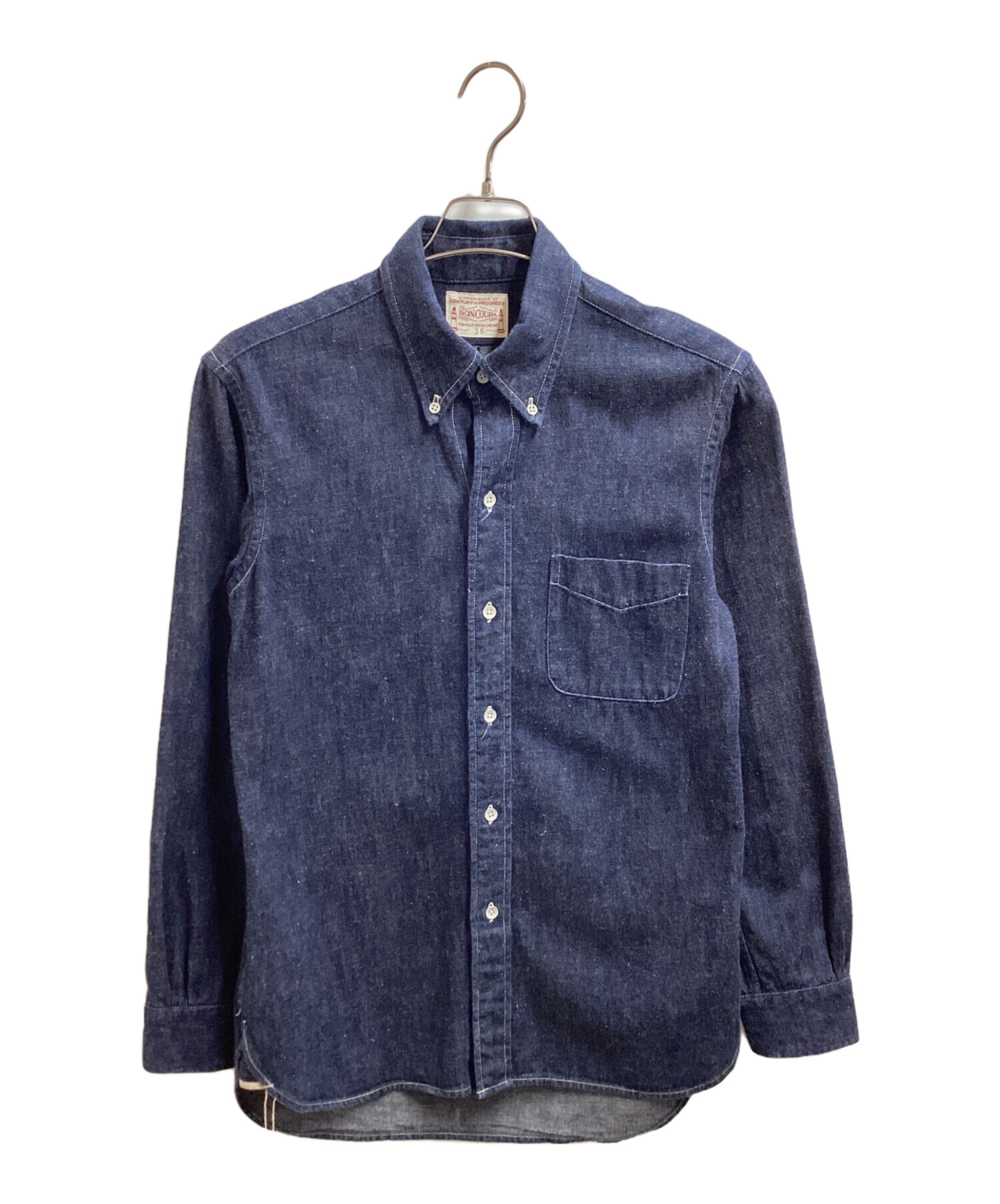 中古・古着通販】BONCOURA (ボンクラ) BD shirt denim / ボタンダウン
