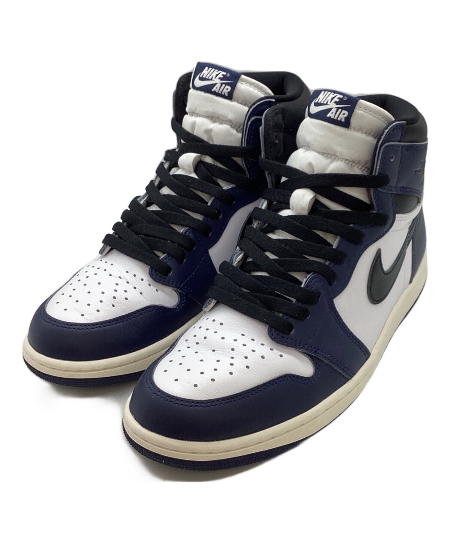 中古・古着通販】NIKE AIR JORDAN 1 RETRO HIGH OG MIDNIGHT NAVY 