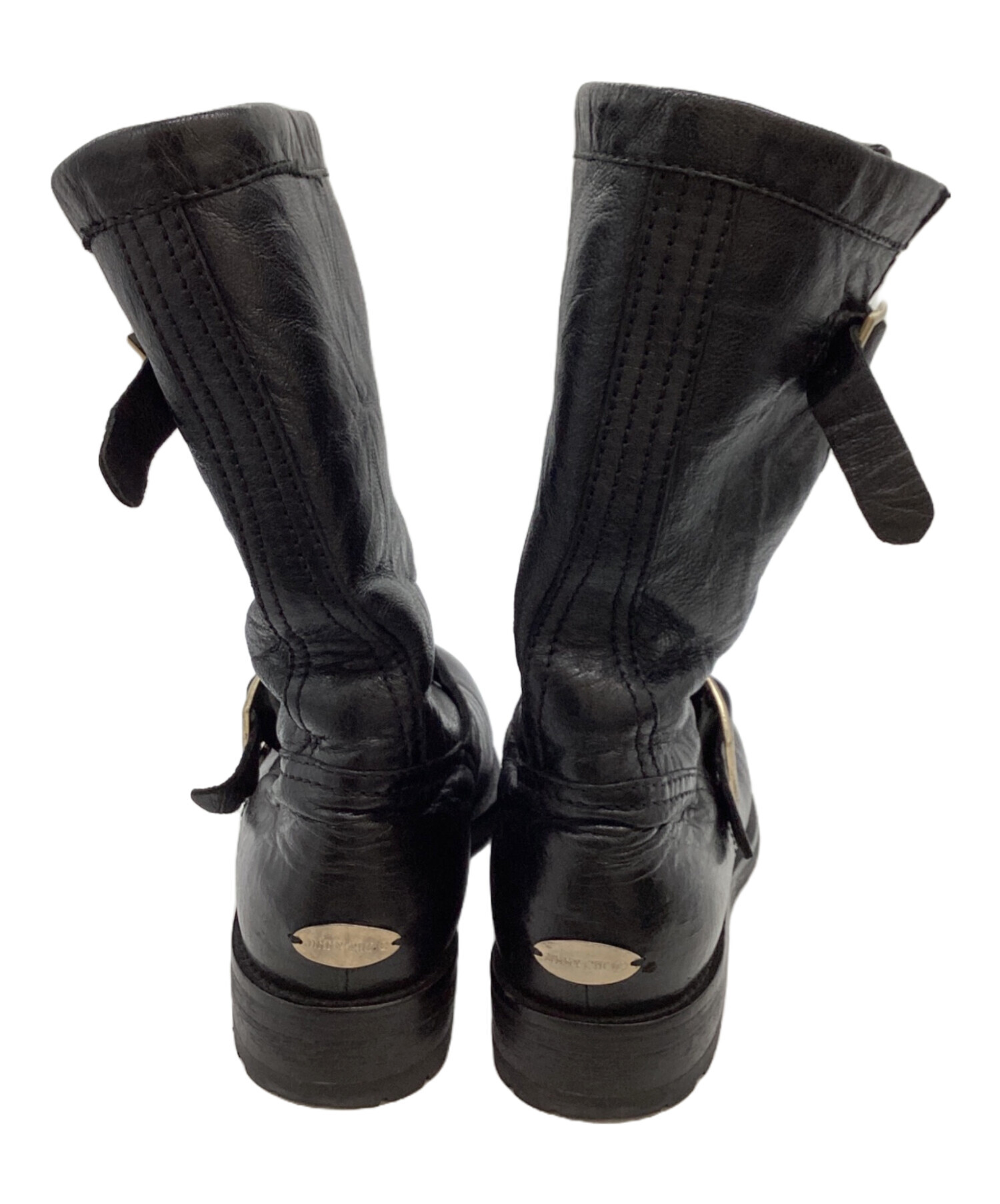 中古・古着通販】JIMMY CHOO (ジミーチュウ) バックル ショート 中古・古着通販】JIMMY CHOO (ジミーチュウ) バックル ショート