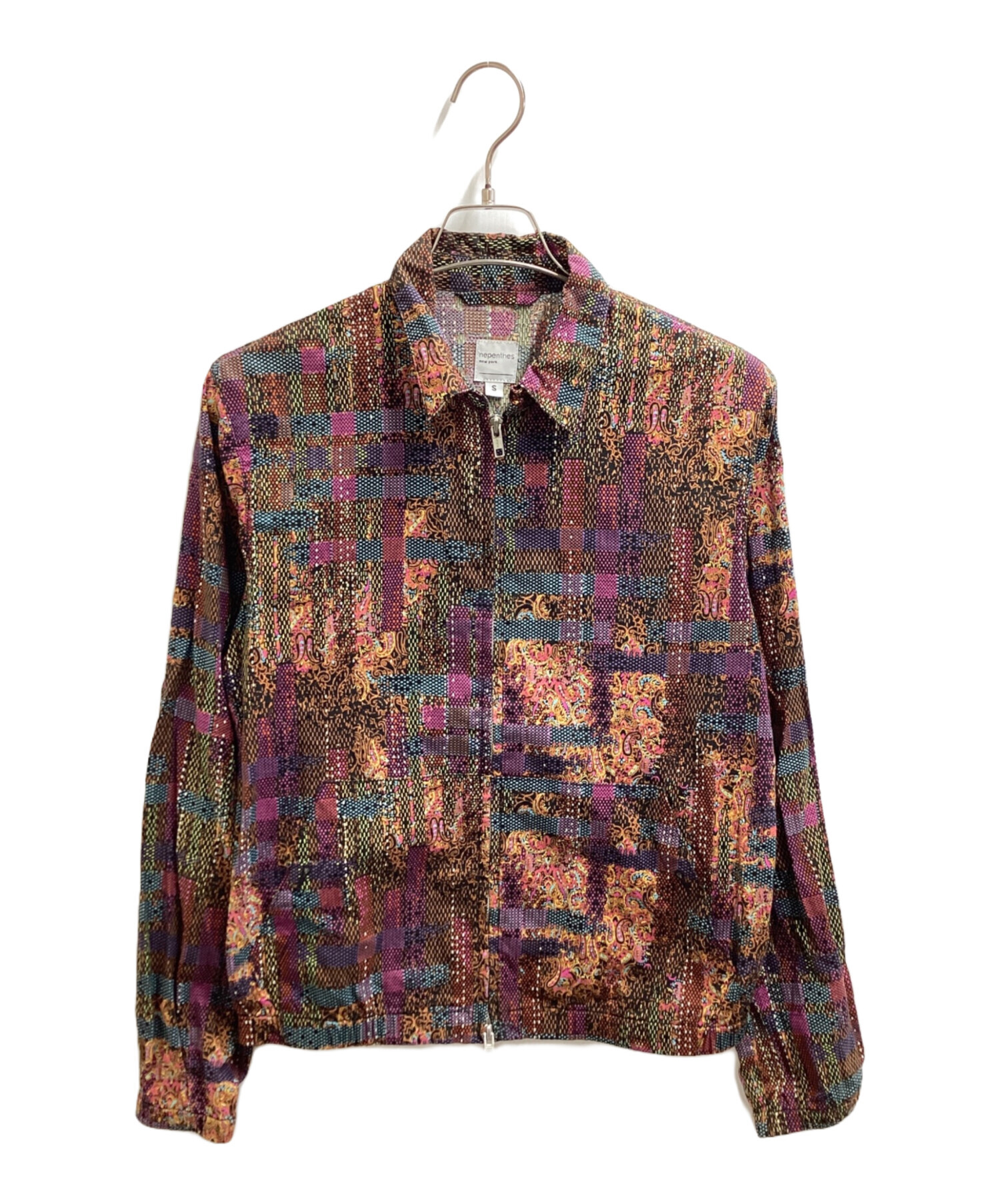 中古・古着通販】NEPENTHES (ネペンテス) ジップシャツジャケット 