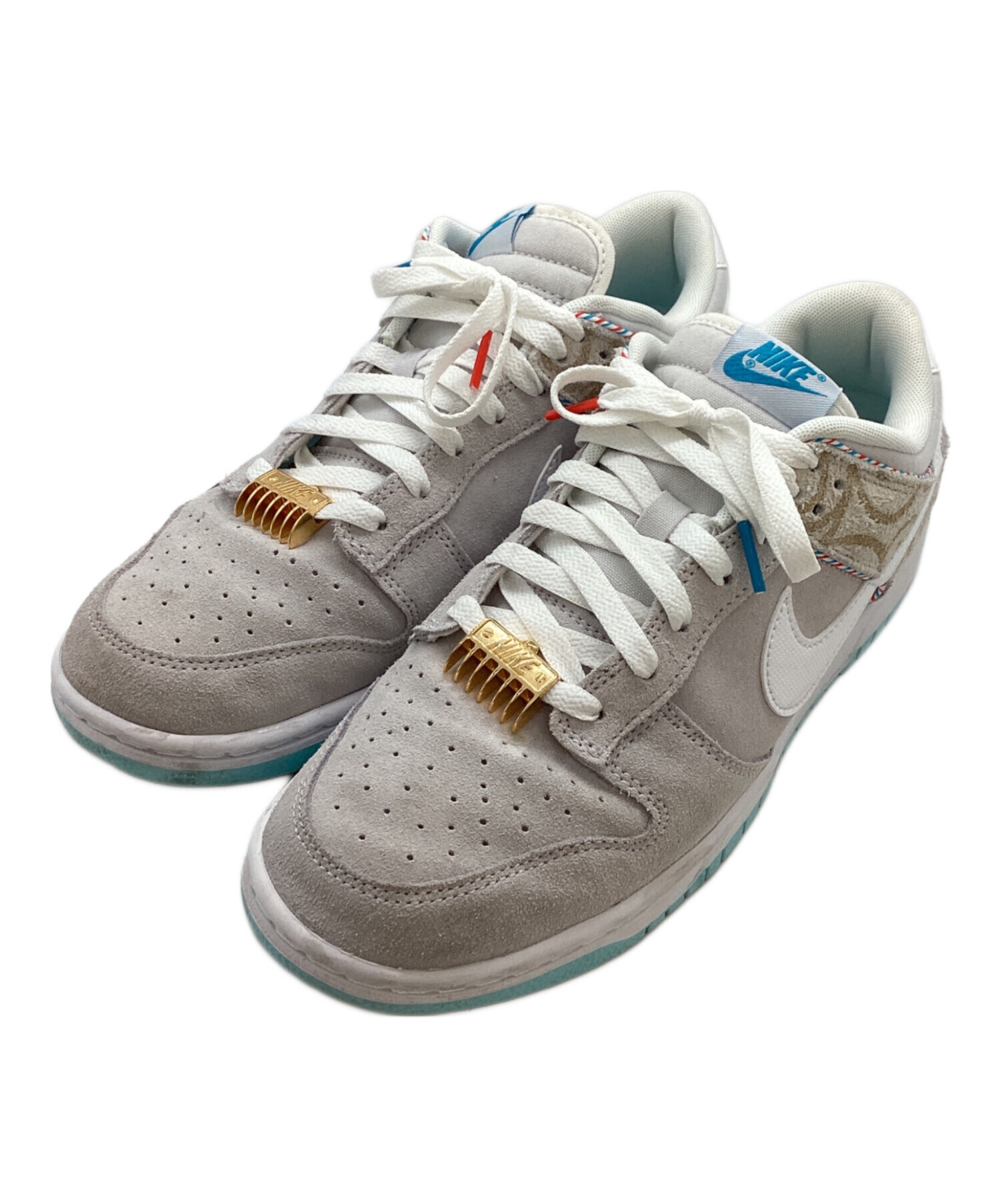 中古・古着通販】NIKE (ナイキ) DUNK LOW BARBER SHOP GREY DH7614-500 