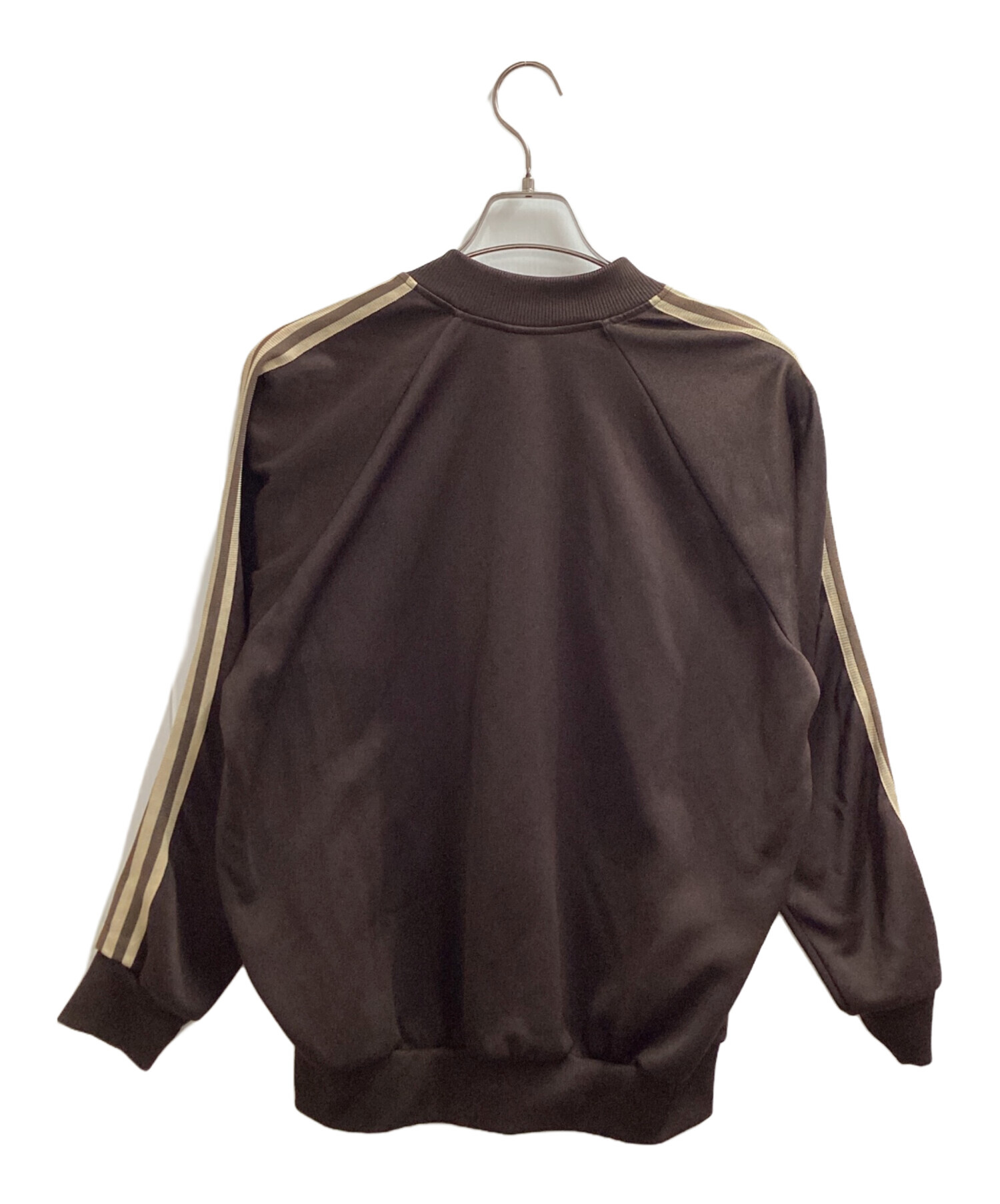 adidas USA製 トラックジャケット atp ブラウン 超人気色美品80s