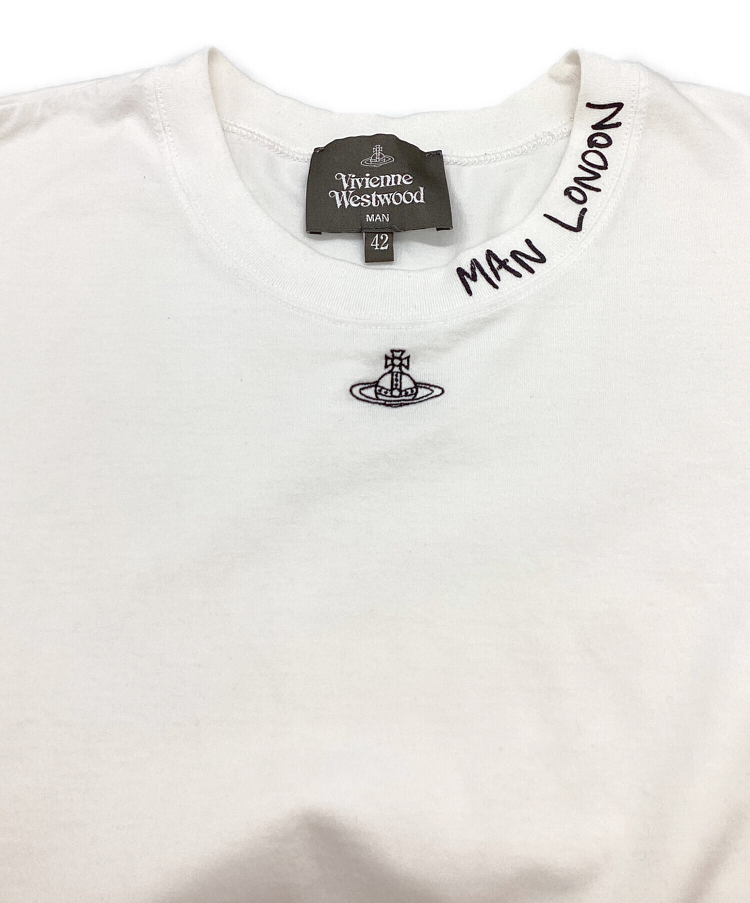 【日本製】ヴィヴィアンウエストウッド MAN・リンガーロンT・42 中古・古着通販】Vivienne Westwood man (ヴィヴィアン ウェストウッド