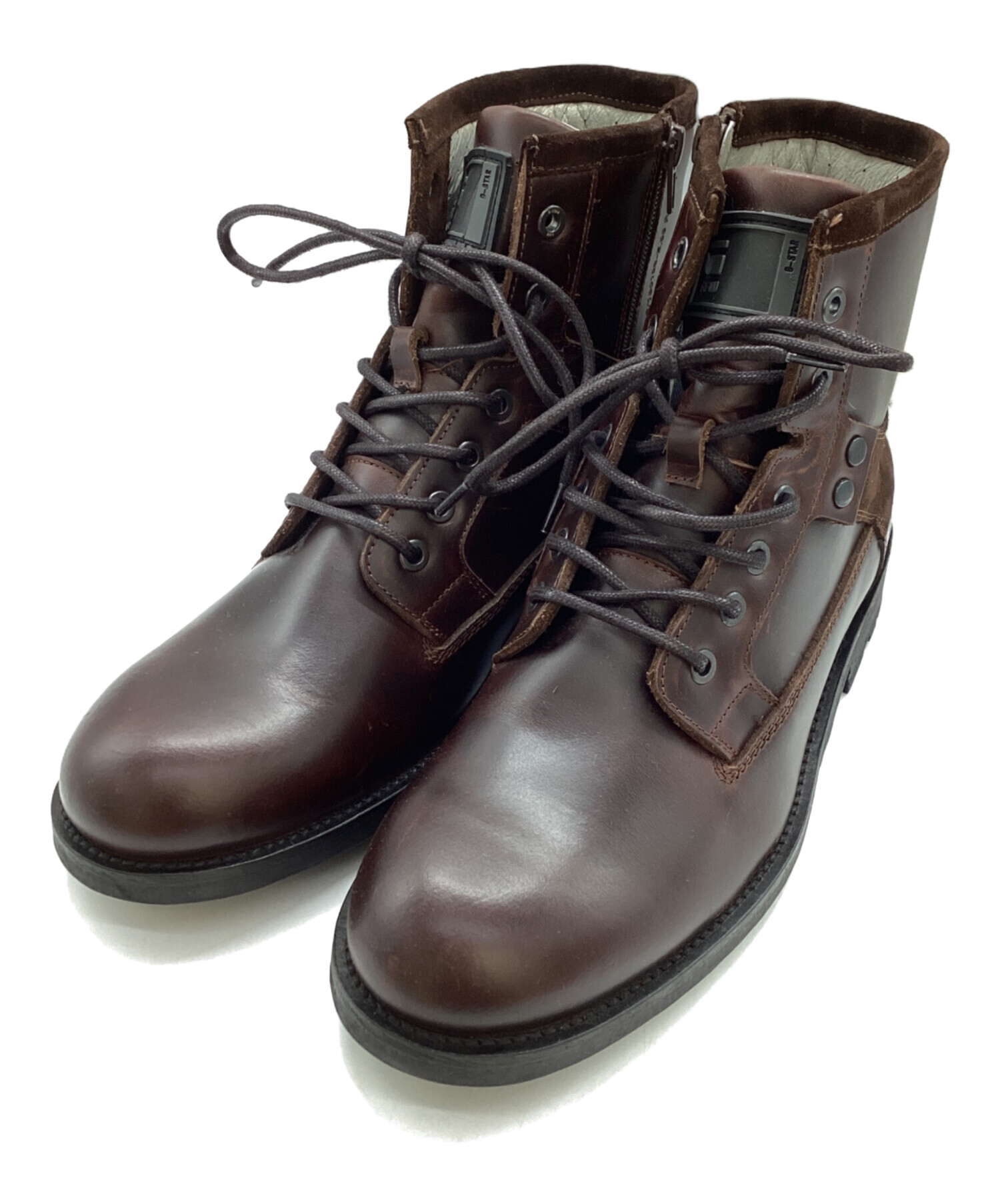 中古・古着通販】G-STAR RAW (ジースターロゥ) レースアップブーツ