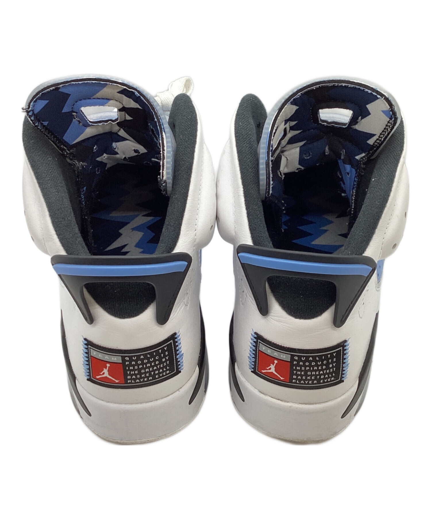 中古・古着通販】NIKE (ナイキ) AIR JORDAN 6 RETRO UNIVERSITY BLUE 