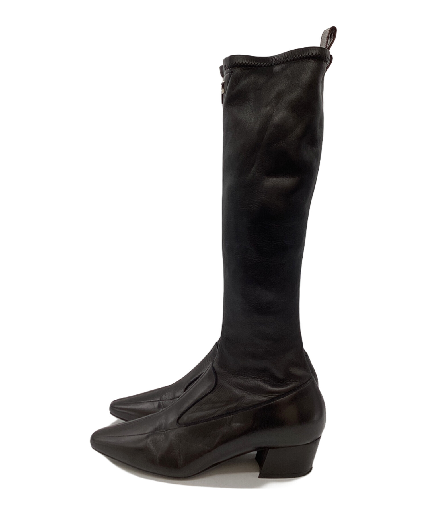 Louis Vuitton ルイヴィトン ロングブーツ 23cm ブラック美品 中古・古着通販】LOUIS VUITTON (ルイ ヴィトン) ロングブーツ