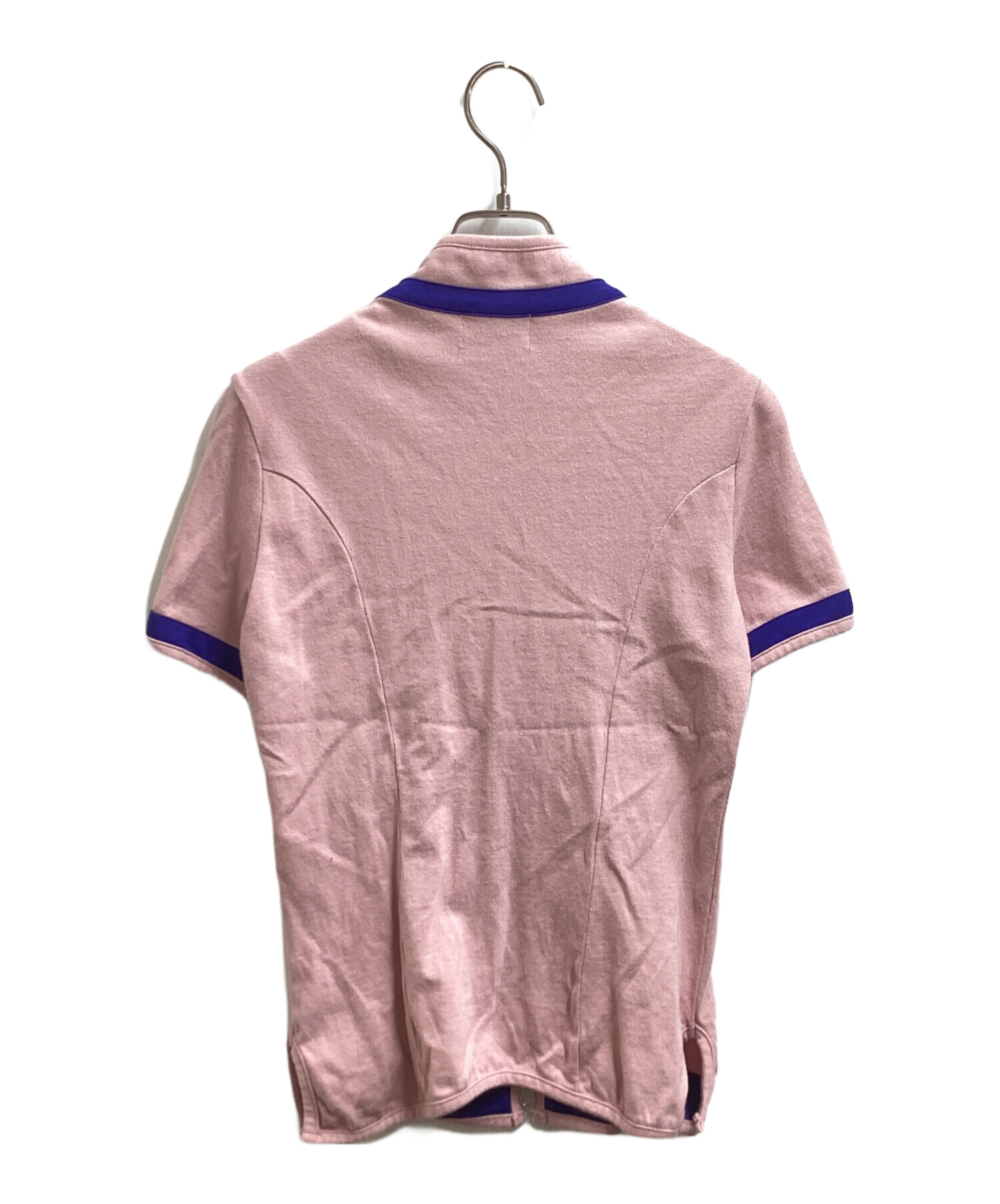 中古・古着通販】MOMENTEL (モーメンタル) pink navy short sleeve
