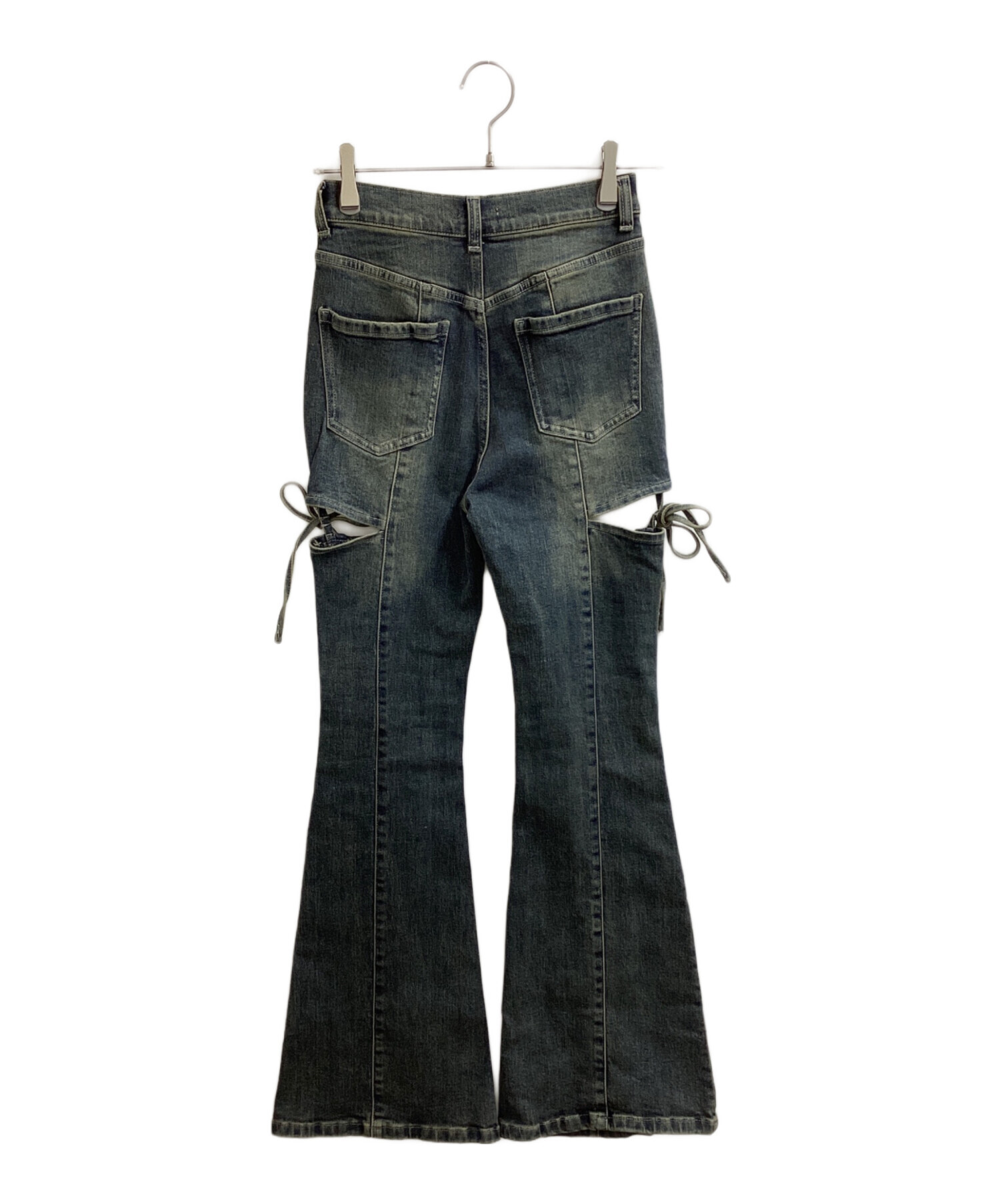 中古・古着通販】RESEXXY (リゼクシー) カットアウトリボンデニム