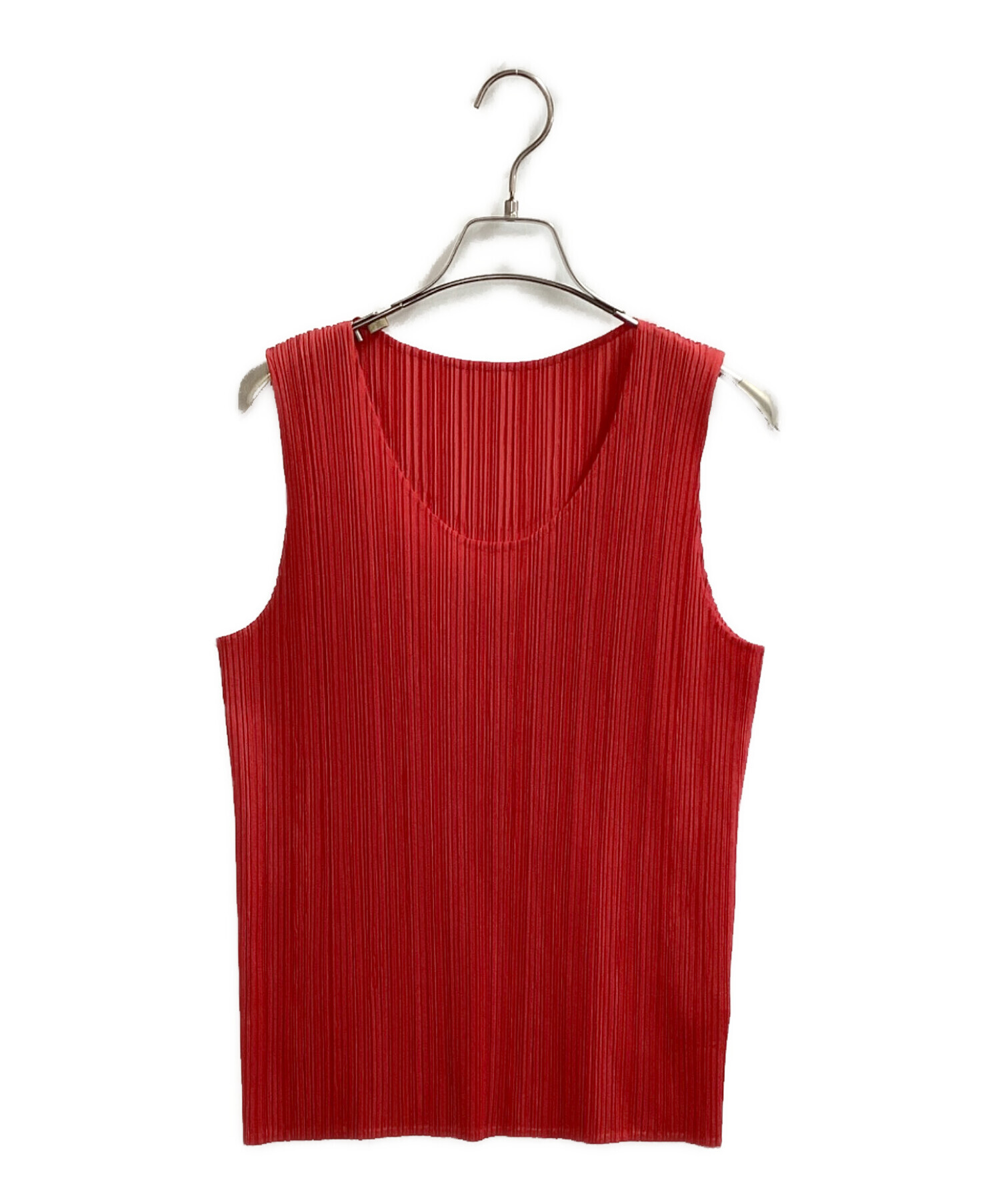 中古・古着通販】ISSEY MIYAKE (イッセイミヤケ) ノースリーブプリーツ