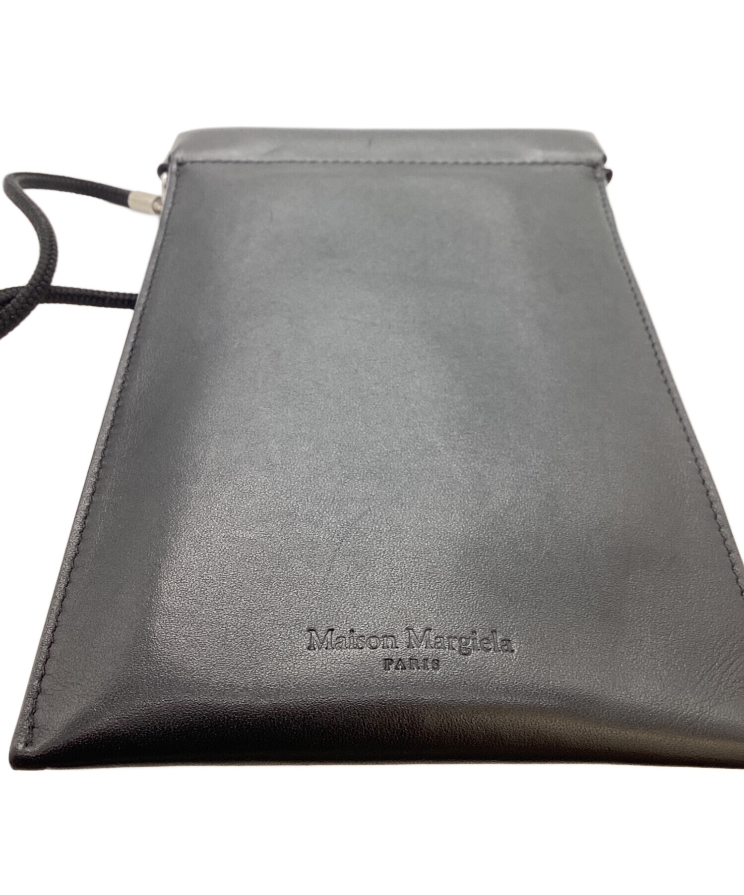 メゾンマルジェラ ショルダーバッグ MM.11 フォーン ポーチケース S55UI0207 ホワイト Ft639905 中古 Maison Margiela メゾンマルジェラ MM.11 フォーン ポーチケース