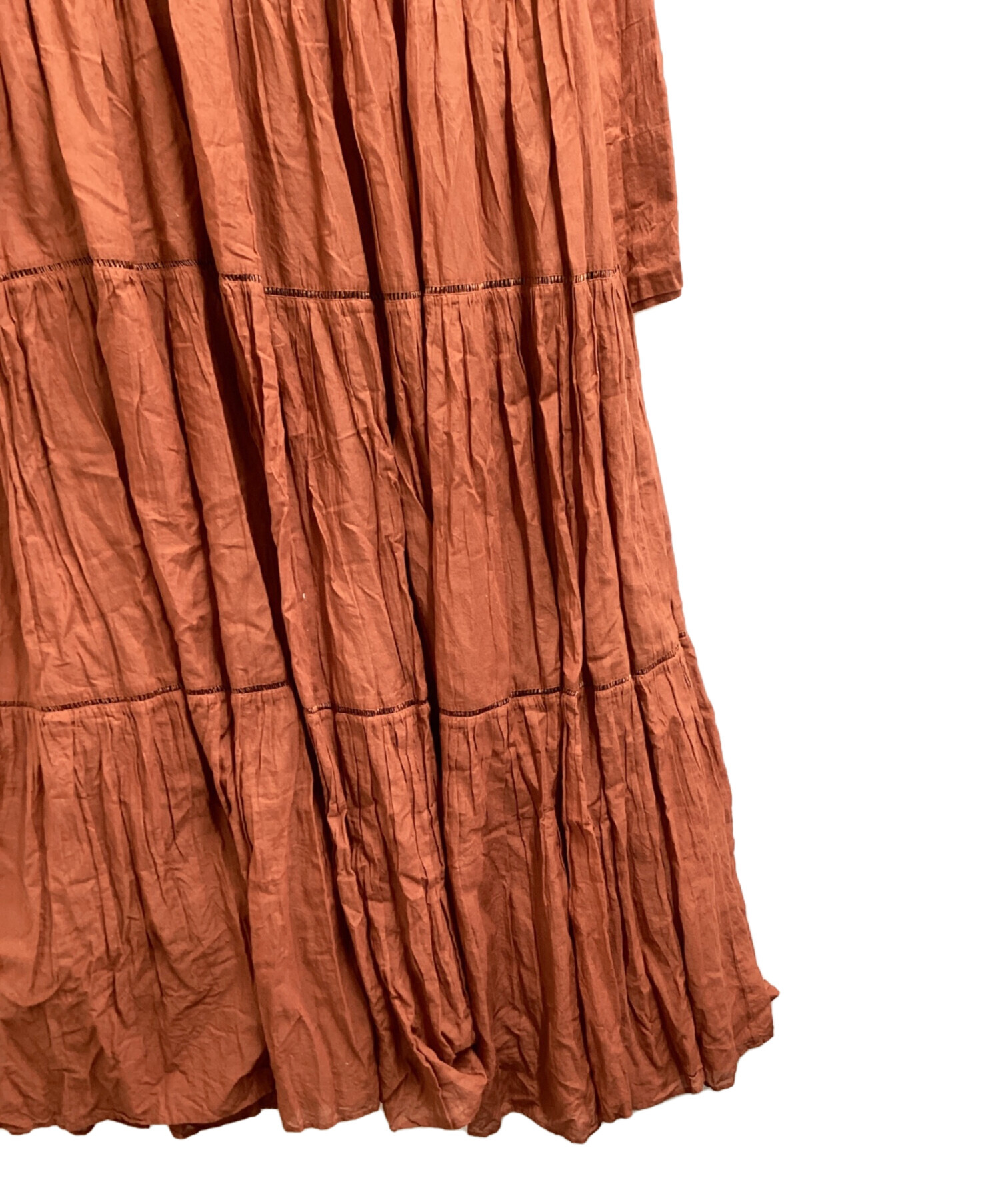 中古・古着通販】ne quittez pas (ヌキテパ) ロング ティアード