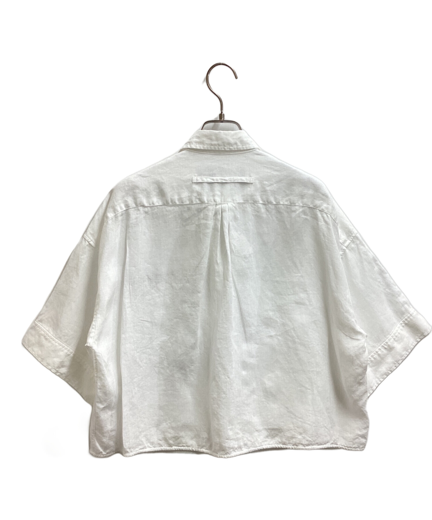 中古・古着通販】TICCA (ティッカ) 別注リネン半袖エンブロイダリー