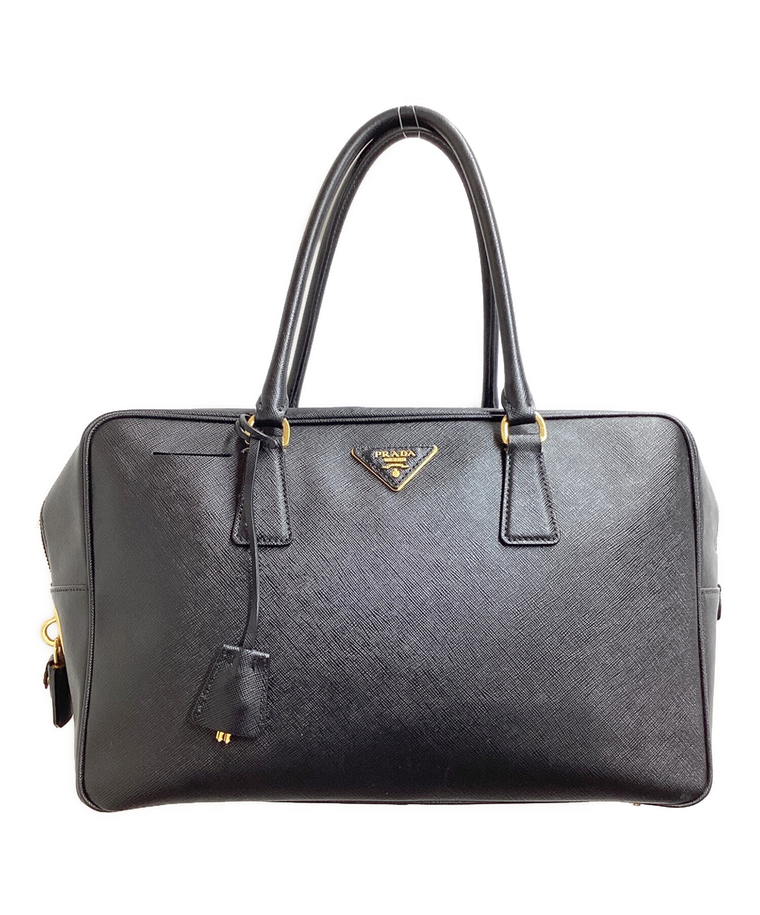中古・古着通販】PRADA (プラダ) サフィアーノ ガレリア ハンドバッグ 