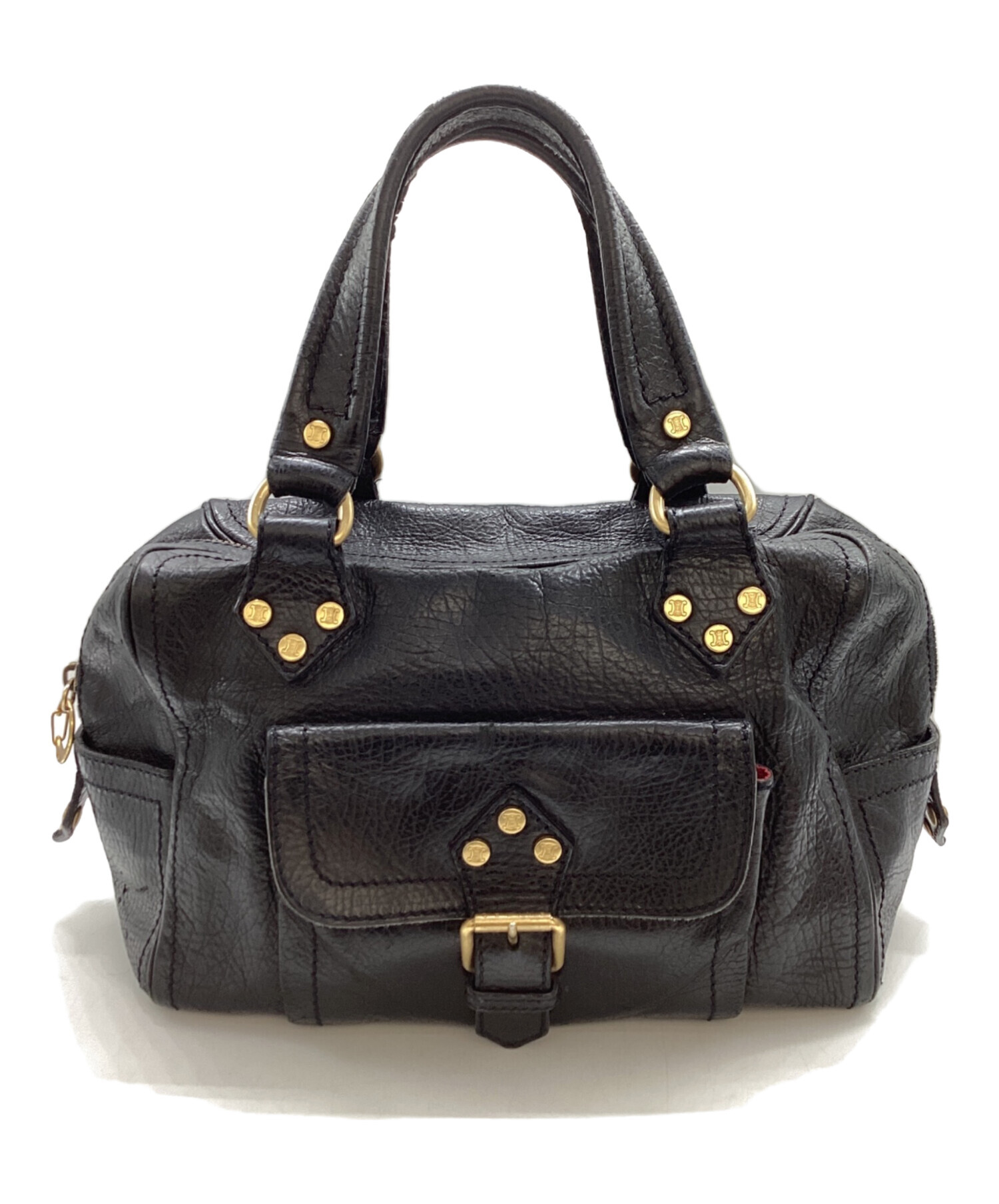 レア　CELINE セリーヌ★ブギーバッグ ★レザー ハンド バッグ 中古・古着通販】CELINE (セリーヌ) ハンドバッグ / ブギーバッグ