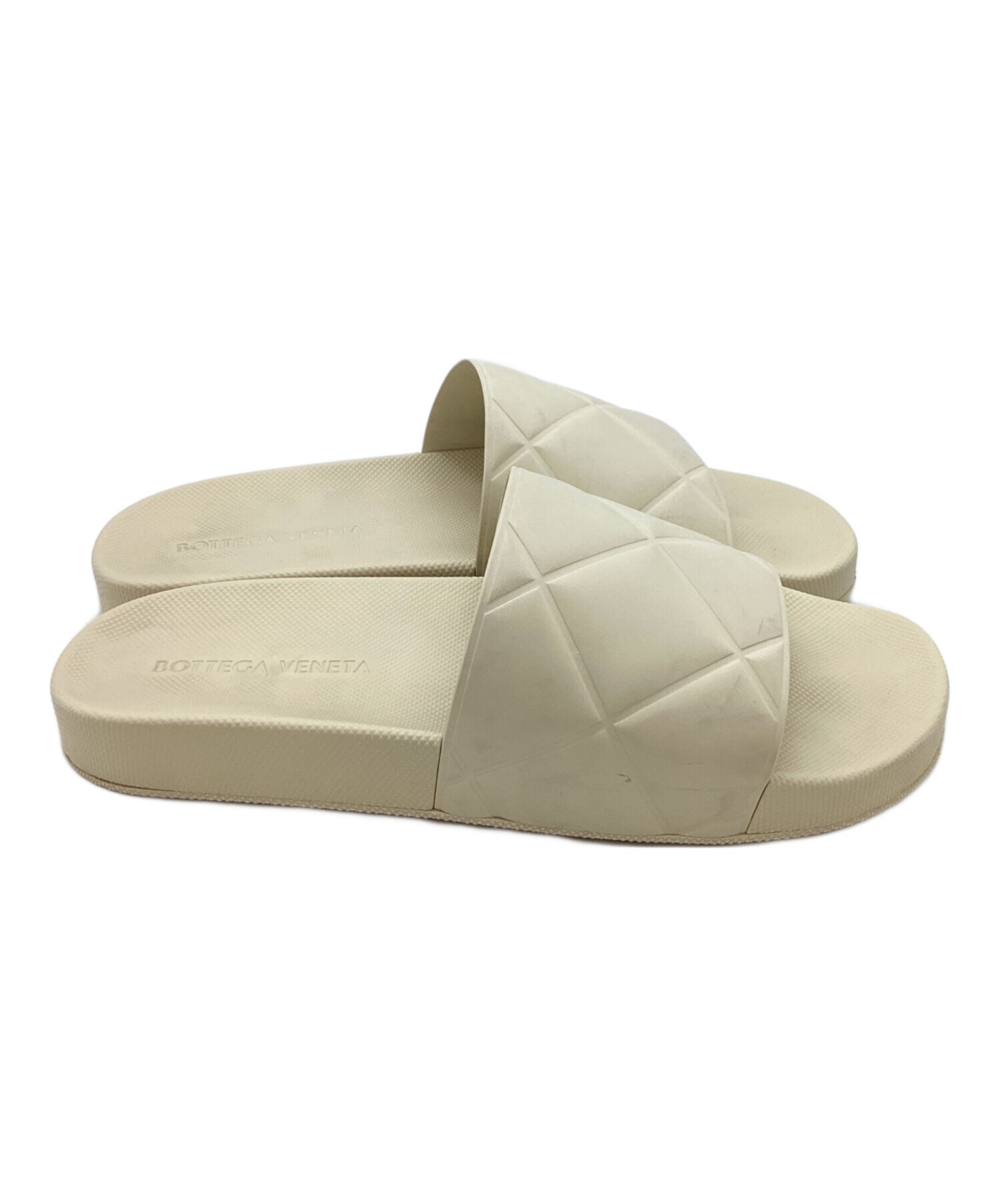 BOTTEGA VENETA ベージュ サンダル 中古・古着通販】BOTTEGA VENETA (ボッテガベネタ) イントレチャート