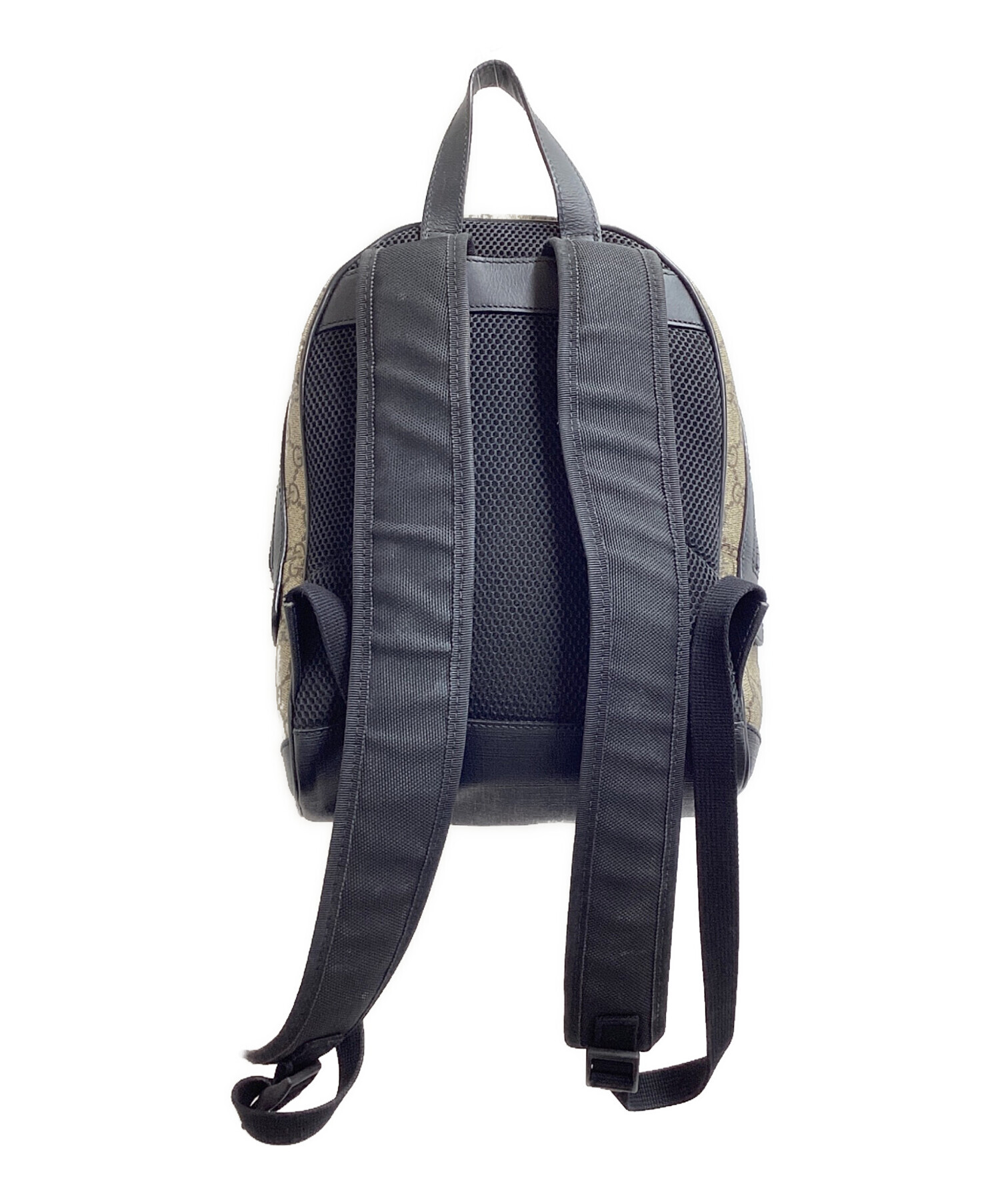 中古・古着通販】GUCCI (グッチ) GGスプリーム リュックサック 