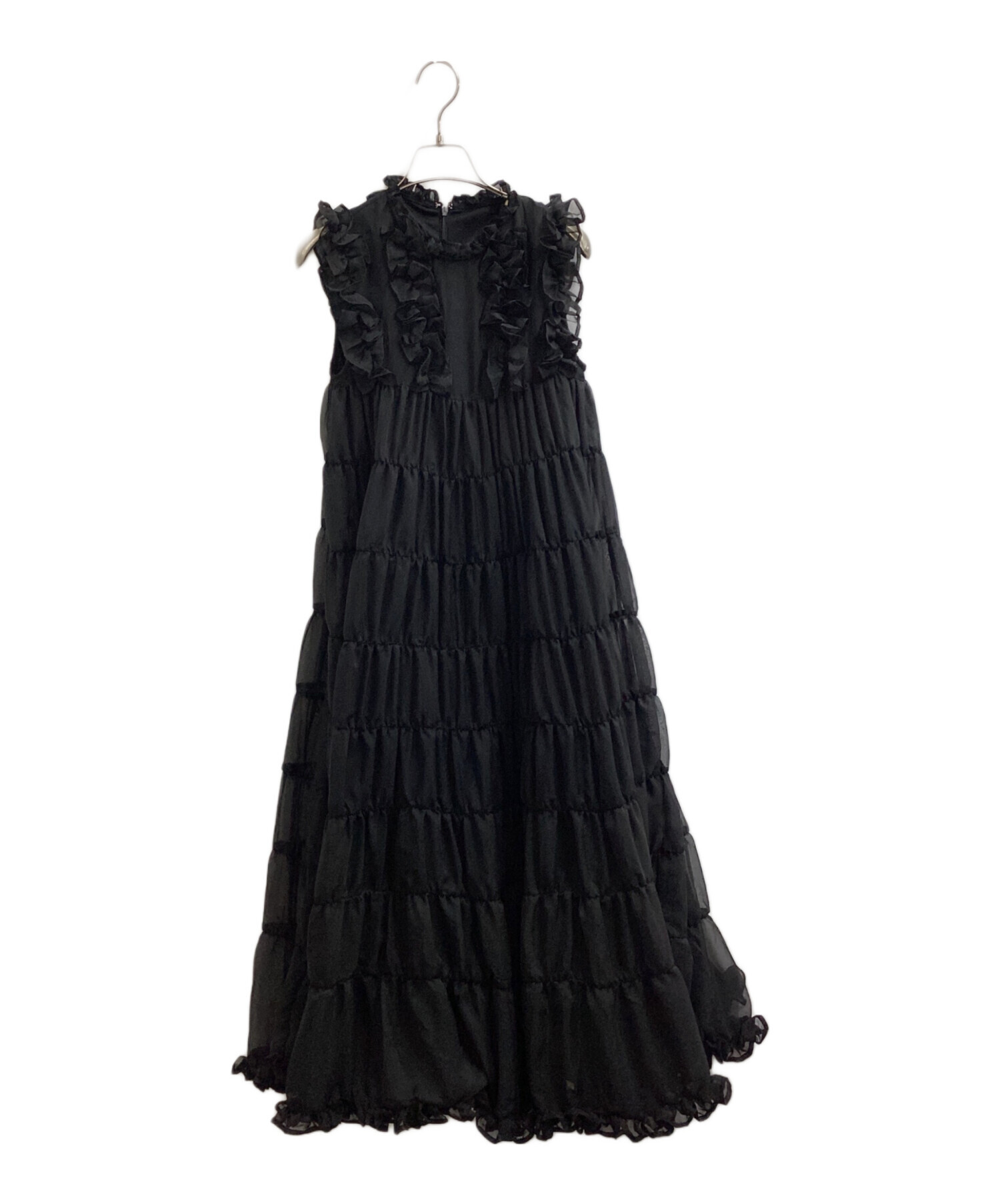 Treat Ürself 完売ドレス 新品未使用 タグ付き　おまけ付き 中古・古着通販】Treat Urself (トリートユアセルフ) sheer frill