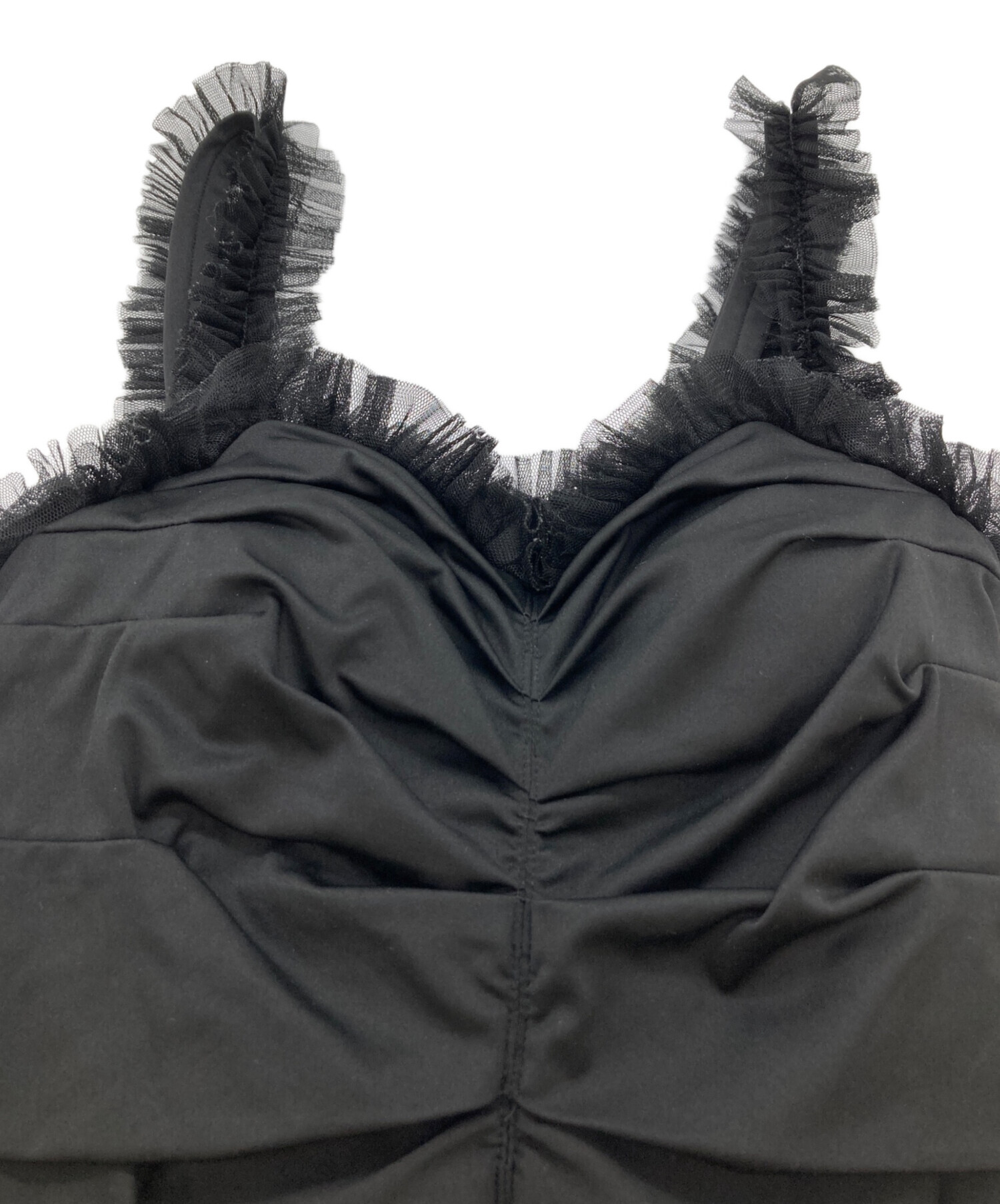 中古・古着通販】COCODEAL (ココディール) カップ付きフリルキャミ 