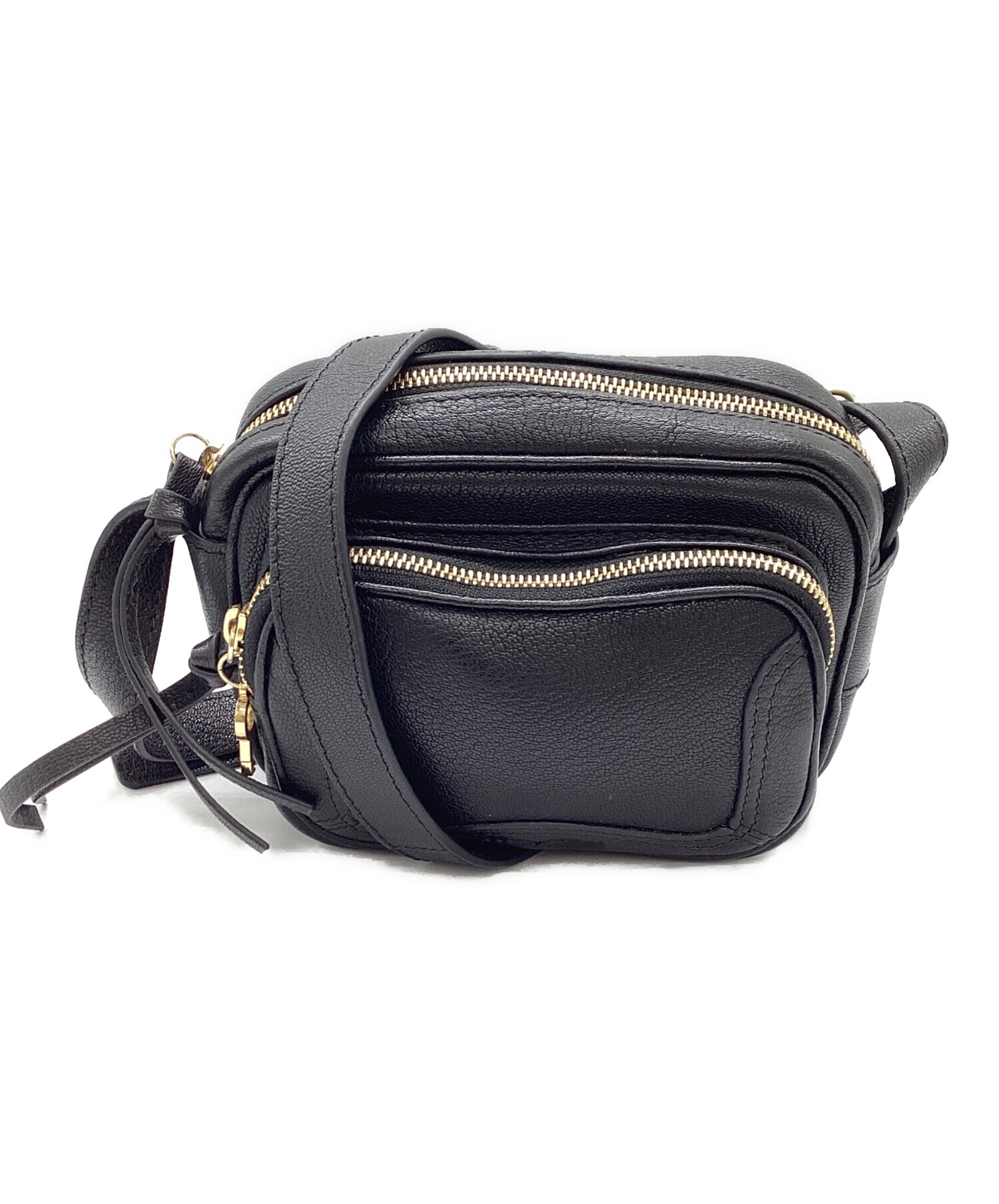 See By Chloe シー　バイ　クロエ ショルダーバッグ  黒 【古着】【中古】【送料無料】 中古・古着通販】SEE BY CHLOE (シーバイクロエ) JOAN 2WAYショルダー