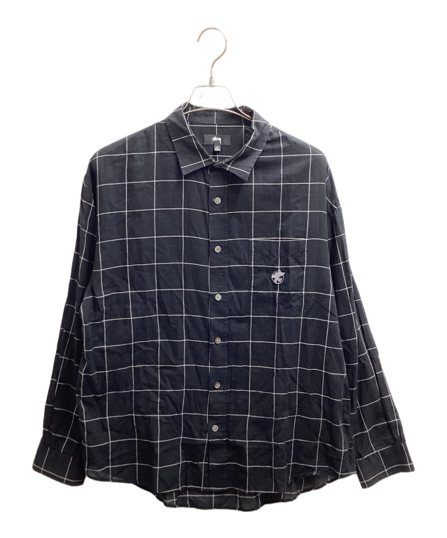 トップス stussy light weight classic shirt M 中古・古着通販】stussy (ステューシー) Light Weight Classic Shirt