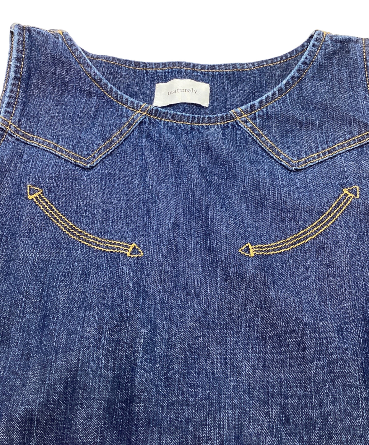 中古・古着通販】maturely (マチュアリー) Denim&Jacqard Western