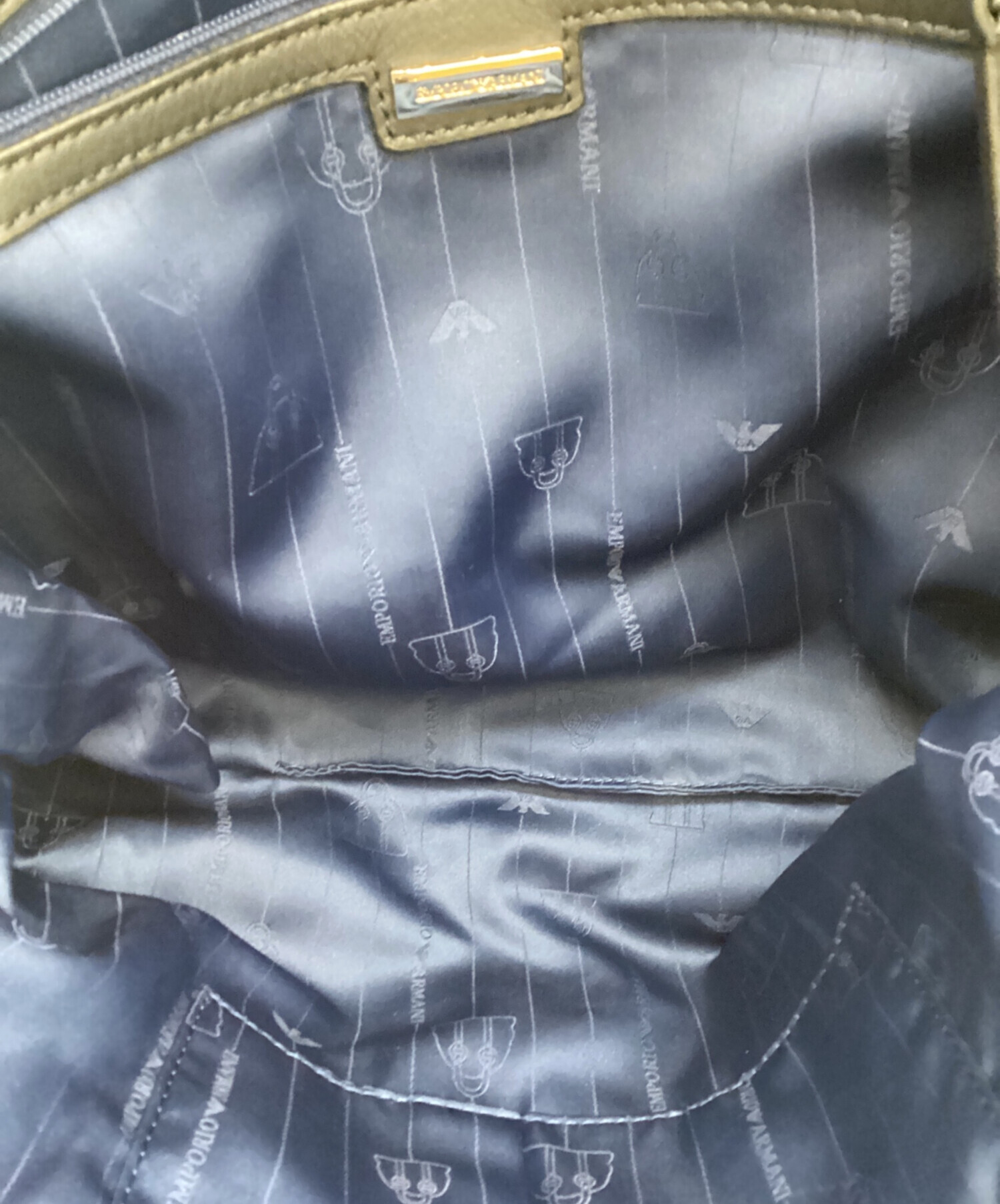 中古・古着通販】EMPORIO ARMANI (エンポリオアルマーニ) リボンバッグ 