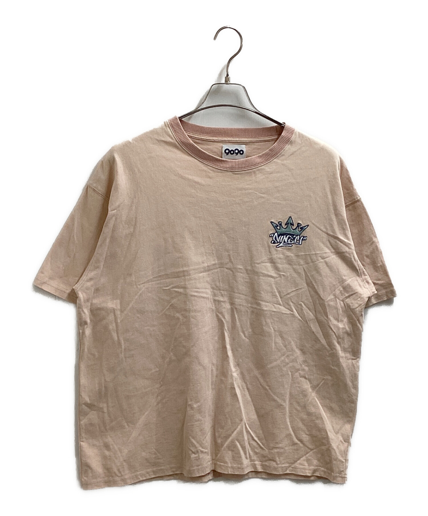 中古・古着通販】9090 (9090) King Logo Tee / キングロゴTEE ピンク 