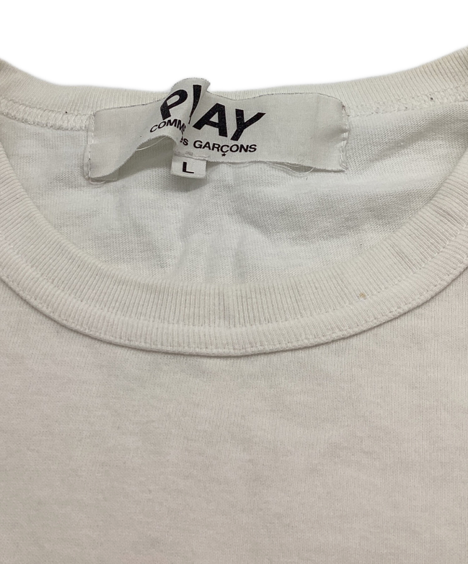 プレイコムデギャルソンTシャツ 中古・古着通販】PLAY COMME des GARCONS (プレイコムデギャルソン