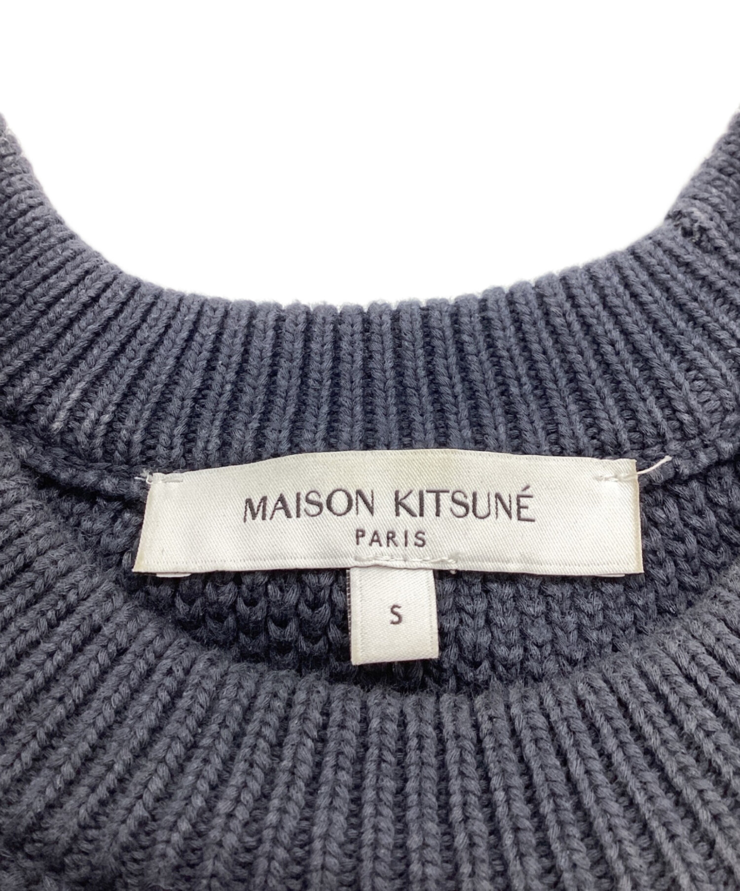 公式正規店 Maison kitsune メゾンキツネ バーシティ テディ ブルゾン
