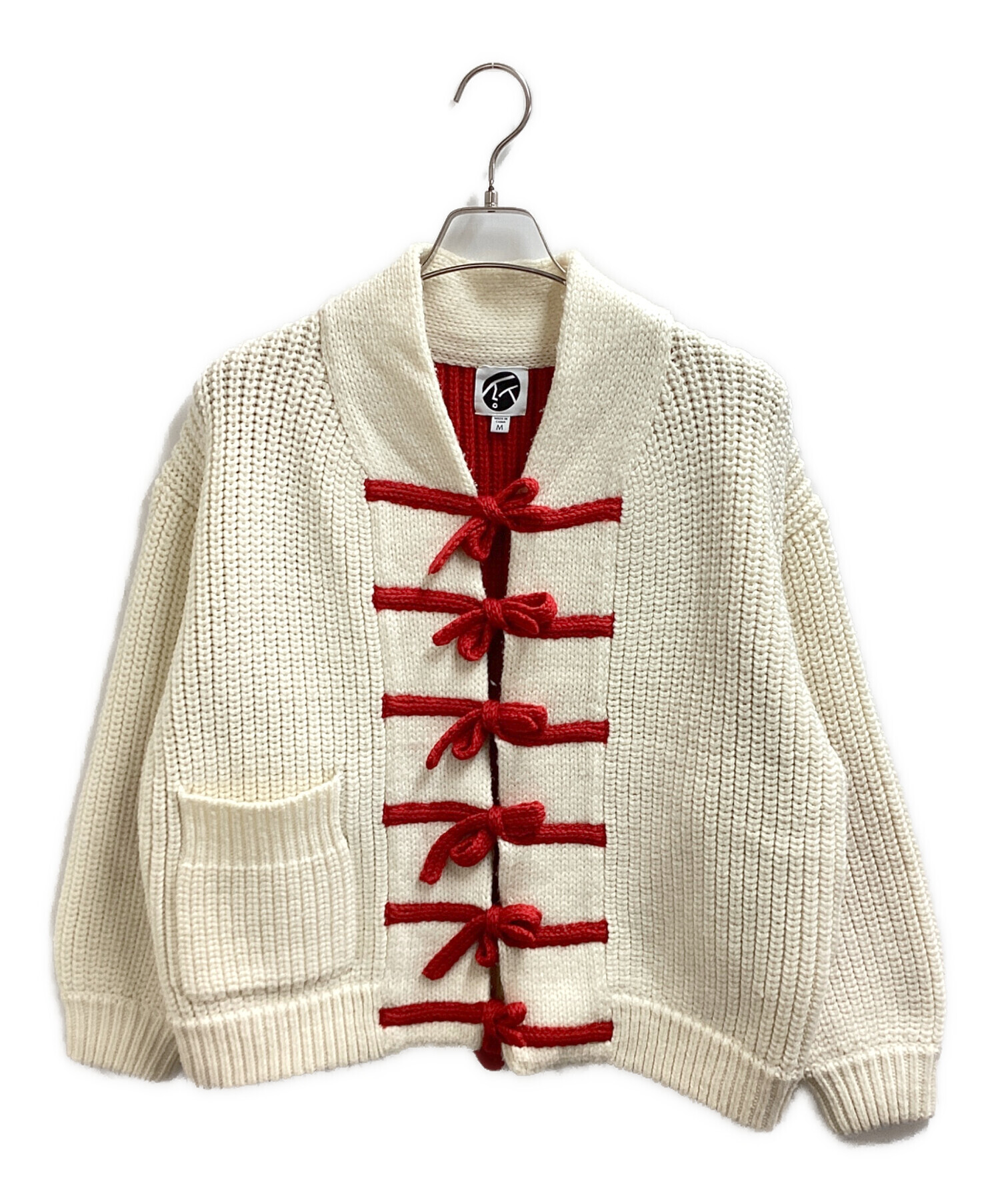 中古・古着通販】yanyan (ヤンヤン) チャイナニットカーディガン