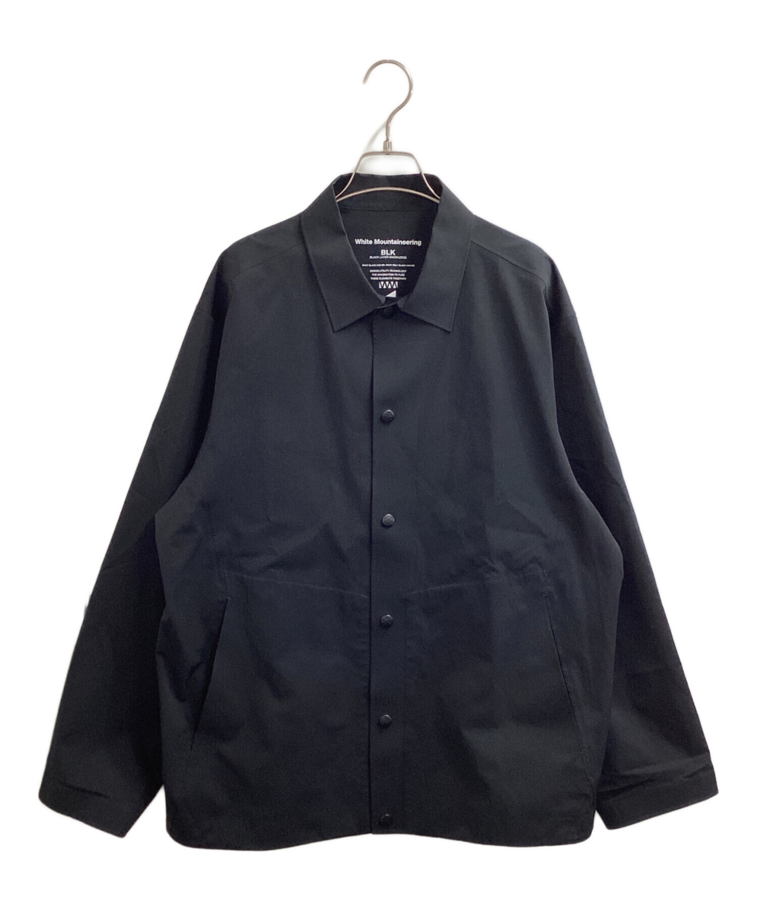 White Mountaineering BLK コーチジャケット WHITE MOUNTAINEERING