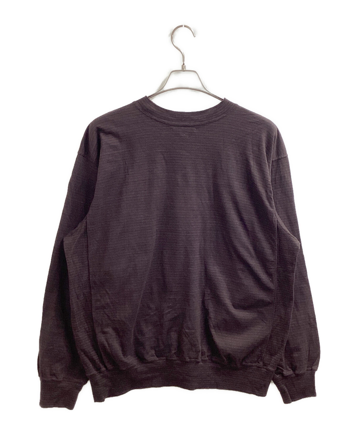 中古・古着通販】BLURHMS (ブラームス) C/NAPP Border Crew Neck P/O 