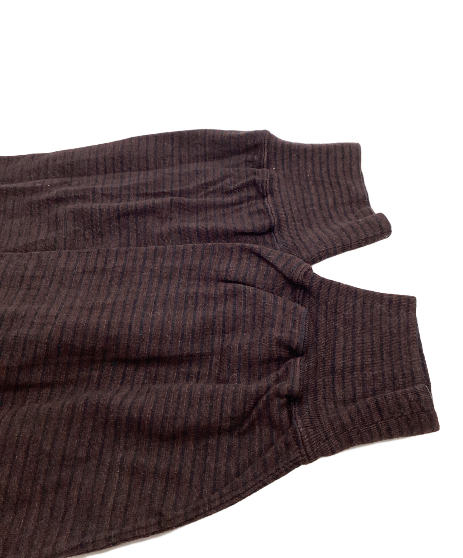 中古・古着通販】BLURHMS (ブラームス) C/NAPP Border Crew Neck P/O 