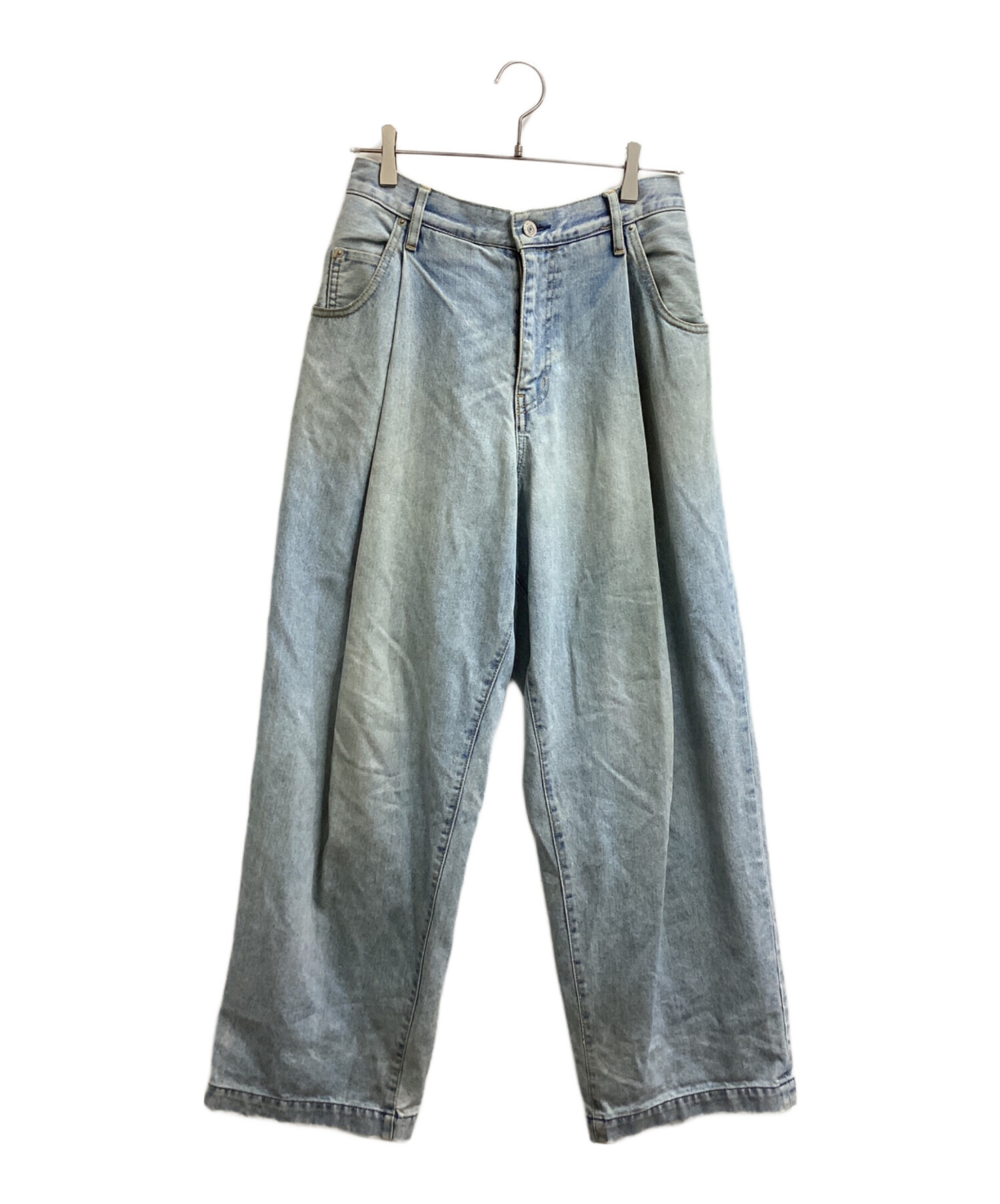 中古・古着通販】NEON SIGN (ネオンサイン) WIDE DENIM SLACKS/0344 