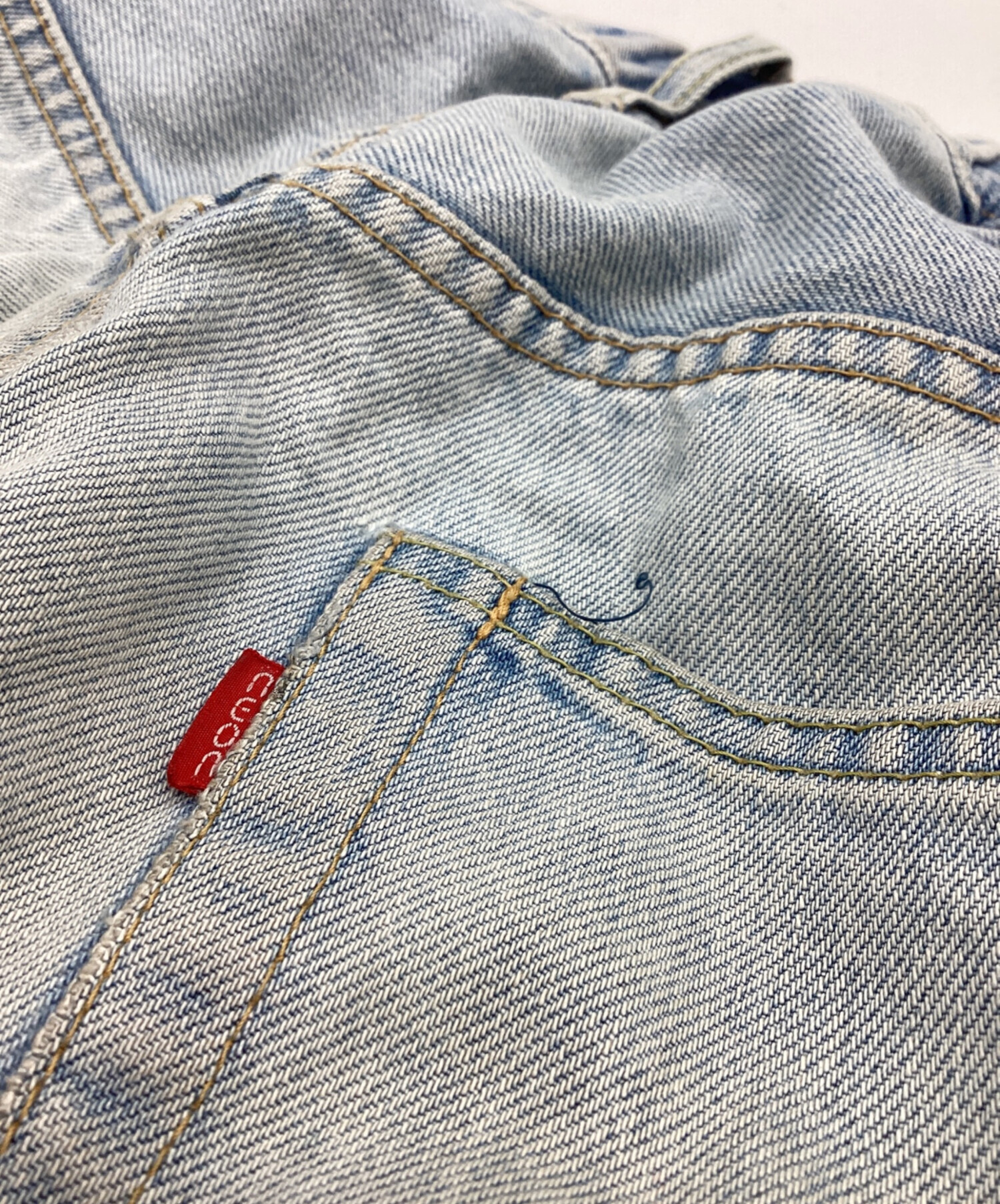 中古・古着通販】NEON SIGN (ネオンサイン) WIDE DENIM SLACKS/0344 
