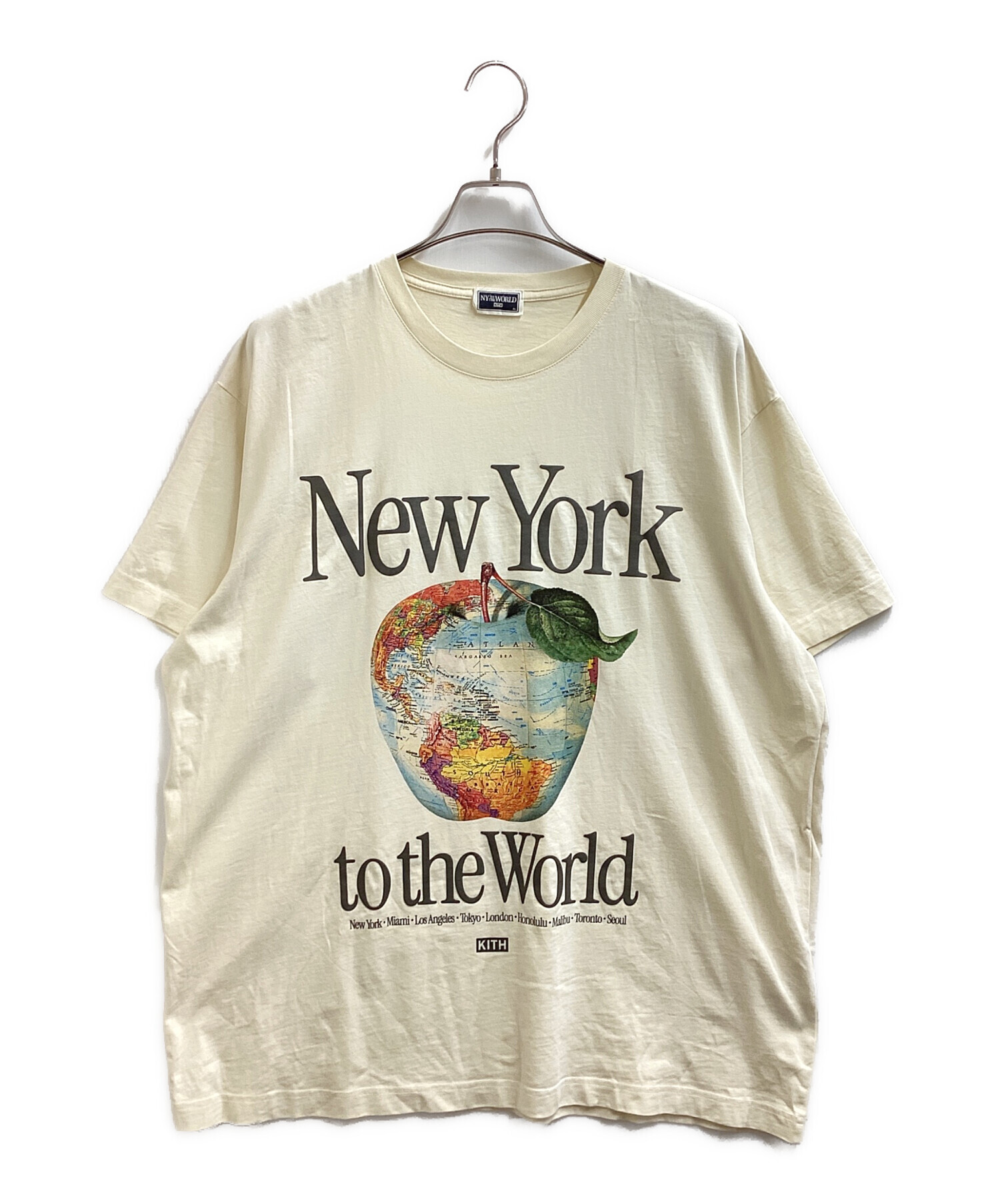 中古・古着通販】KITH (キス) New York to THE WORLD Tシャツ/24-073